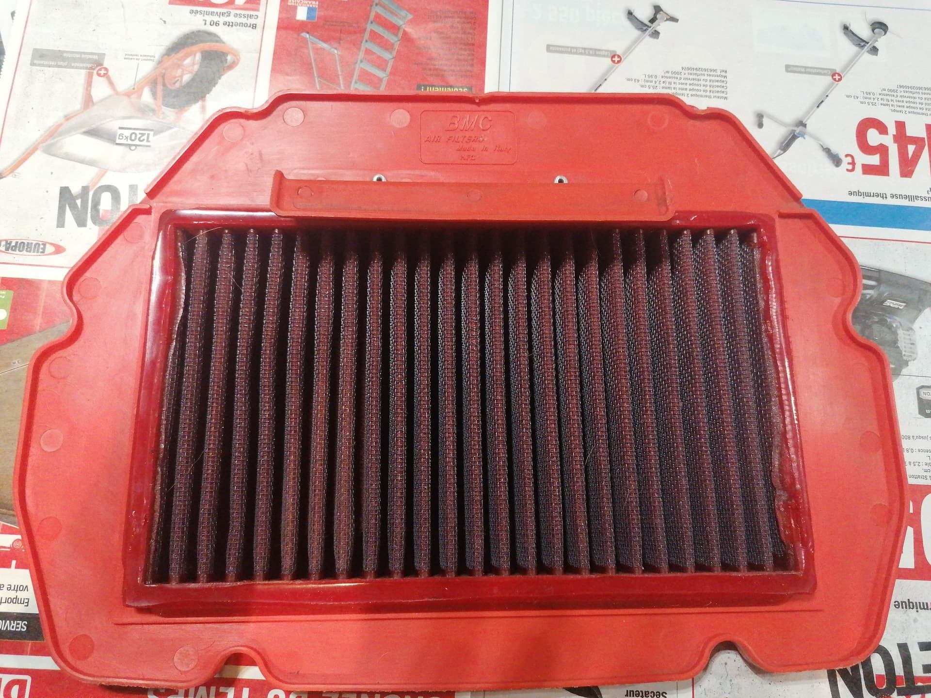 Filtre bmc 600 cbr pc31