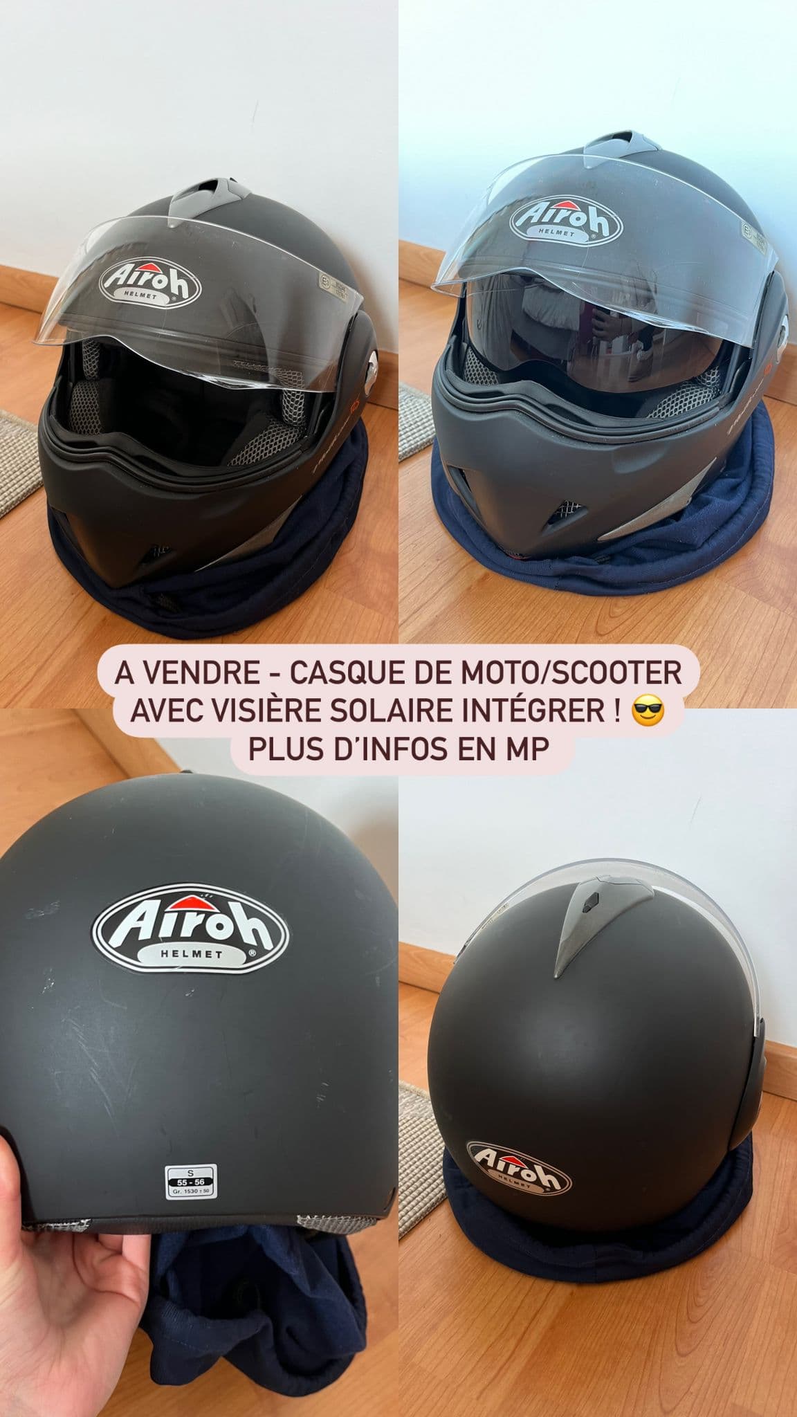 Casque moto