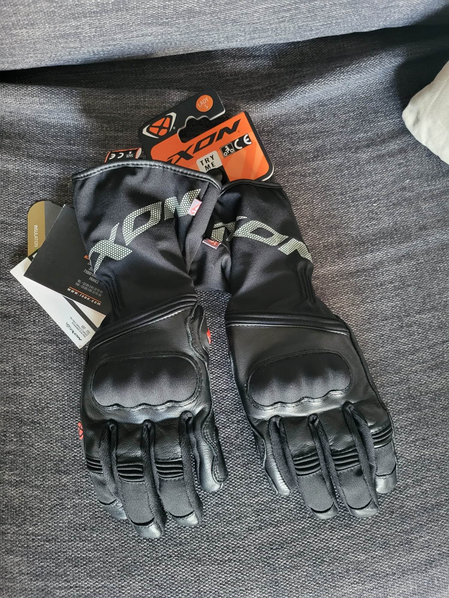 Gant moto femme