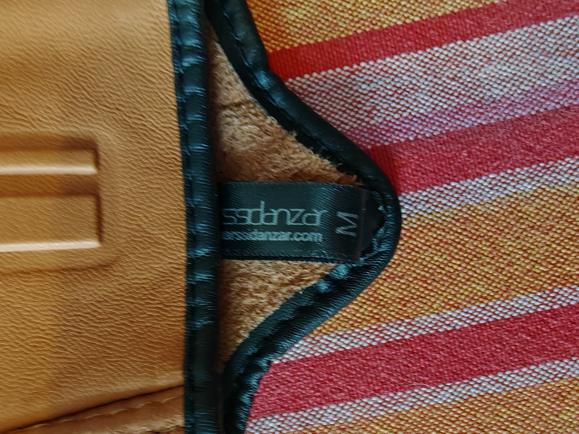 Gants moto cuir — photo 3/4