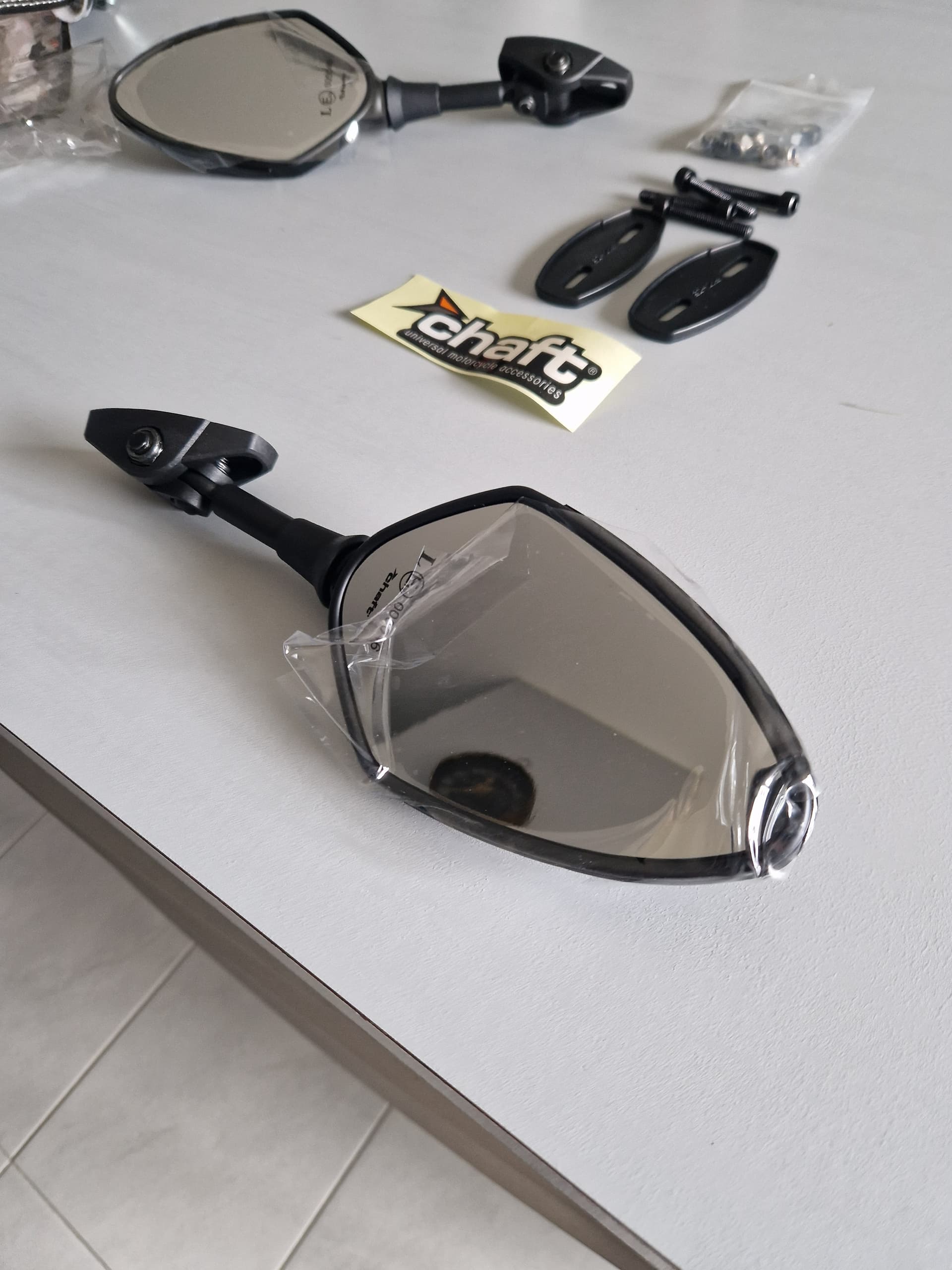 Rétroviseurs moto homologués universels CHAFT STORY — photo 5/5