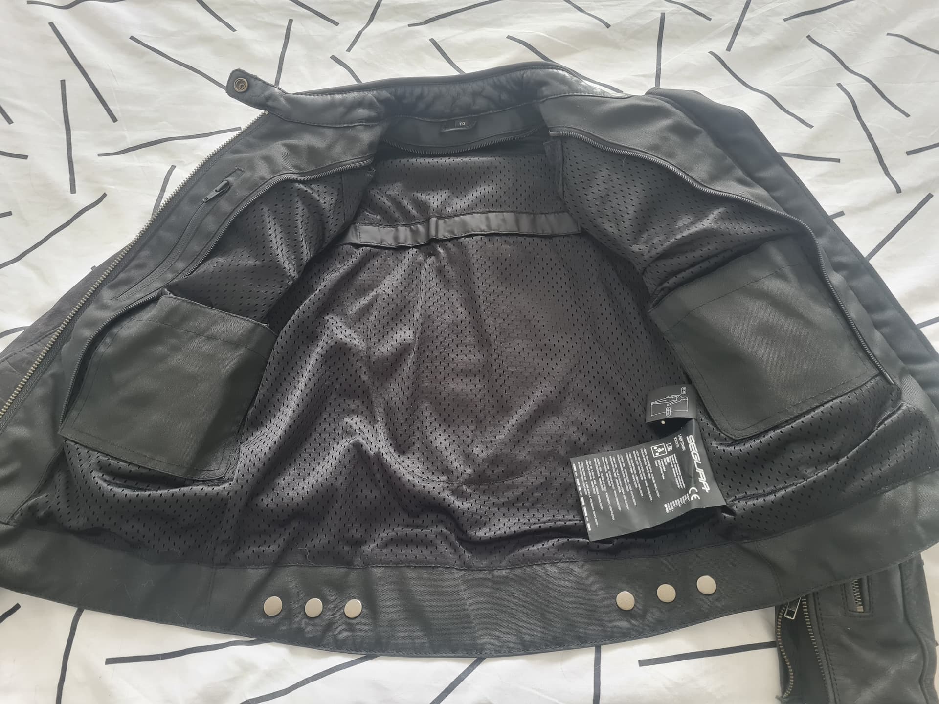 Veste cuir femme segura — photo 3/4