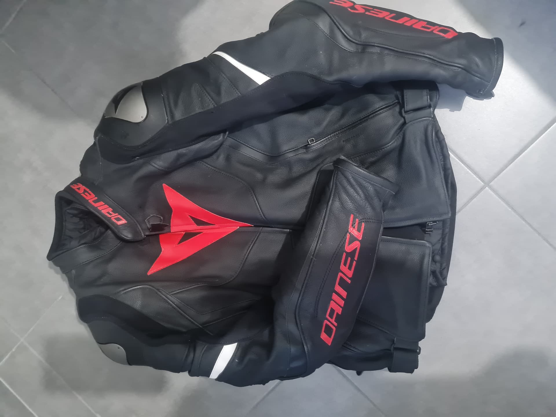 Veste cuir dainese homme