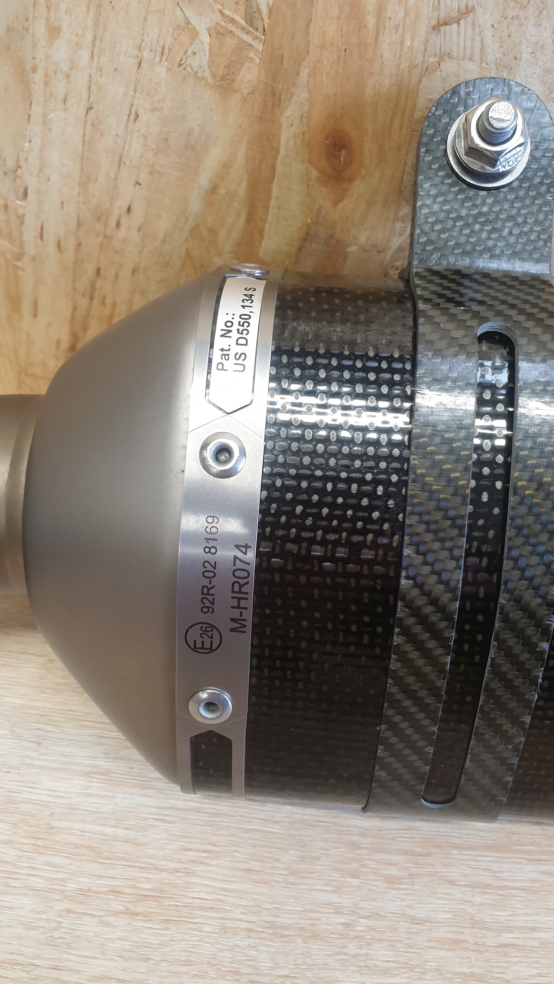 Silencieux Carbone Akrapovic ZX10R 21'- — photo 4/5