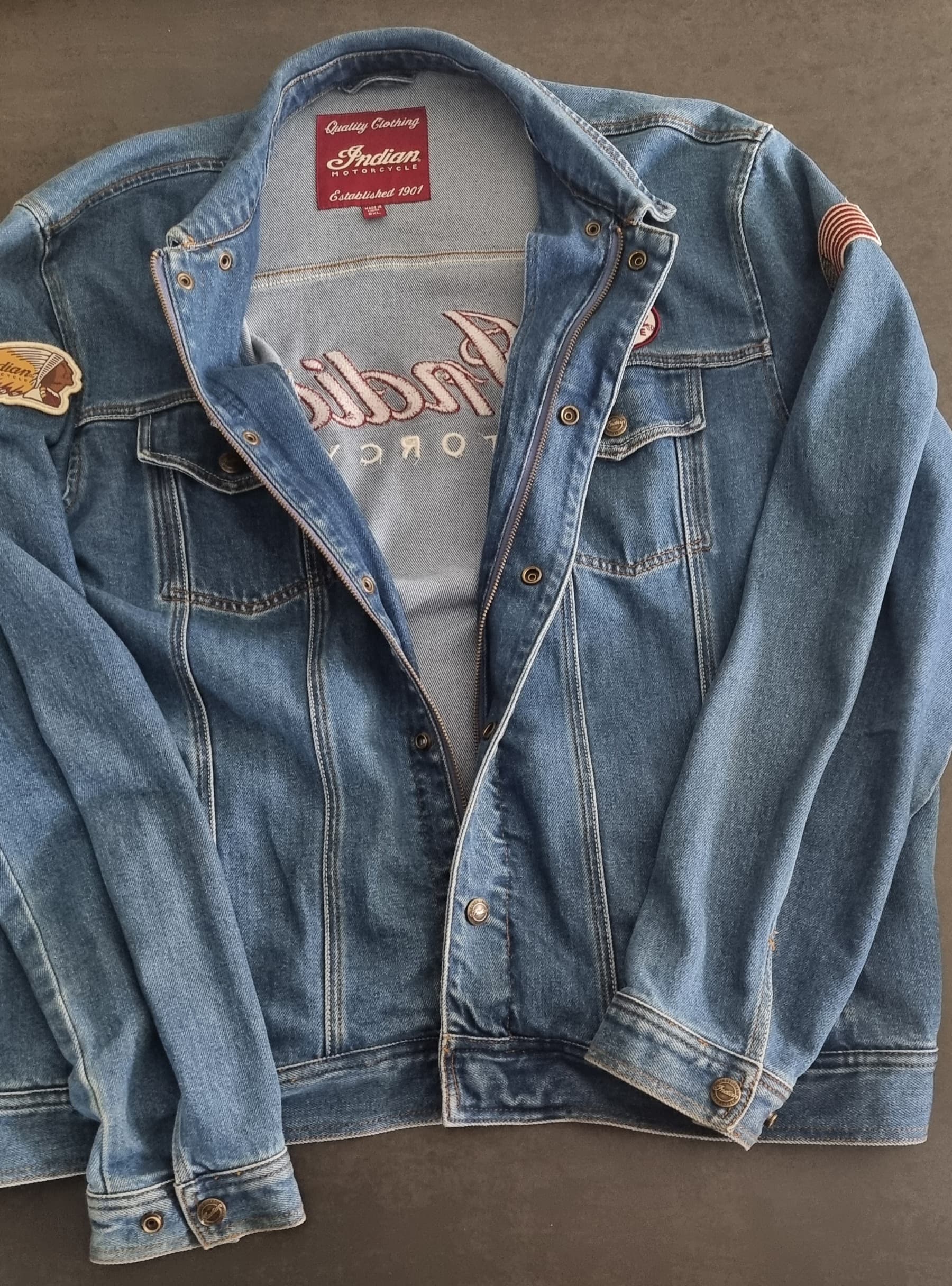 Veste jean's indian xxxl