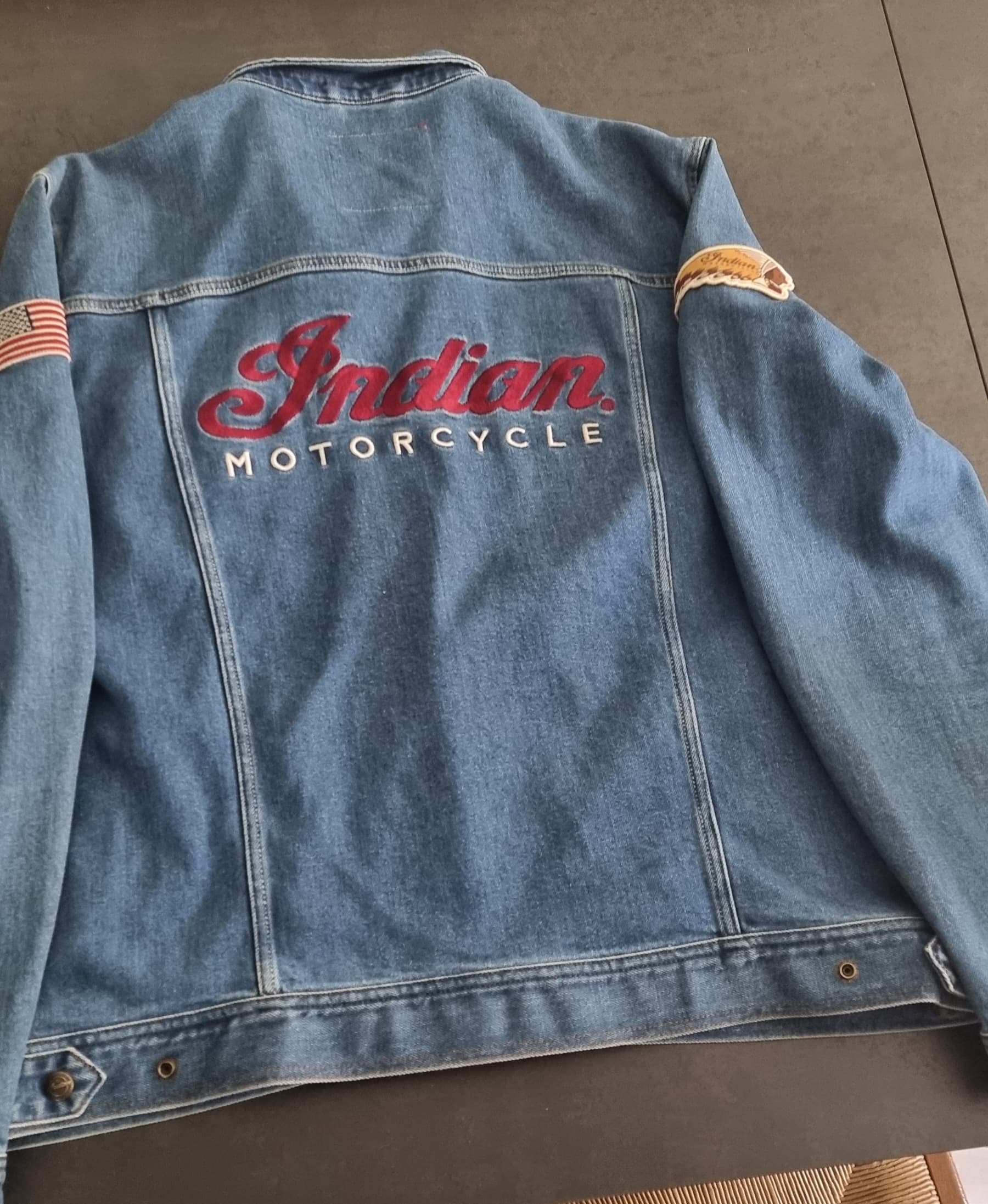 Veste jean's indian xxxl — photo 3/3