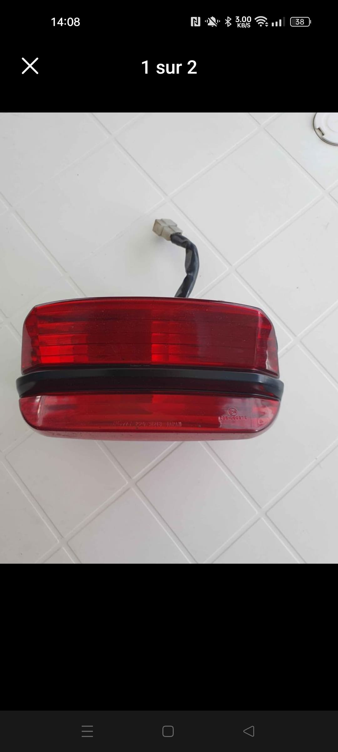 Feu arrière Yamaha 1300 xjr — photo 1/2
