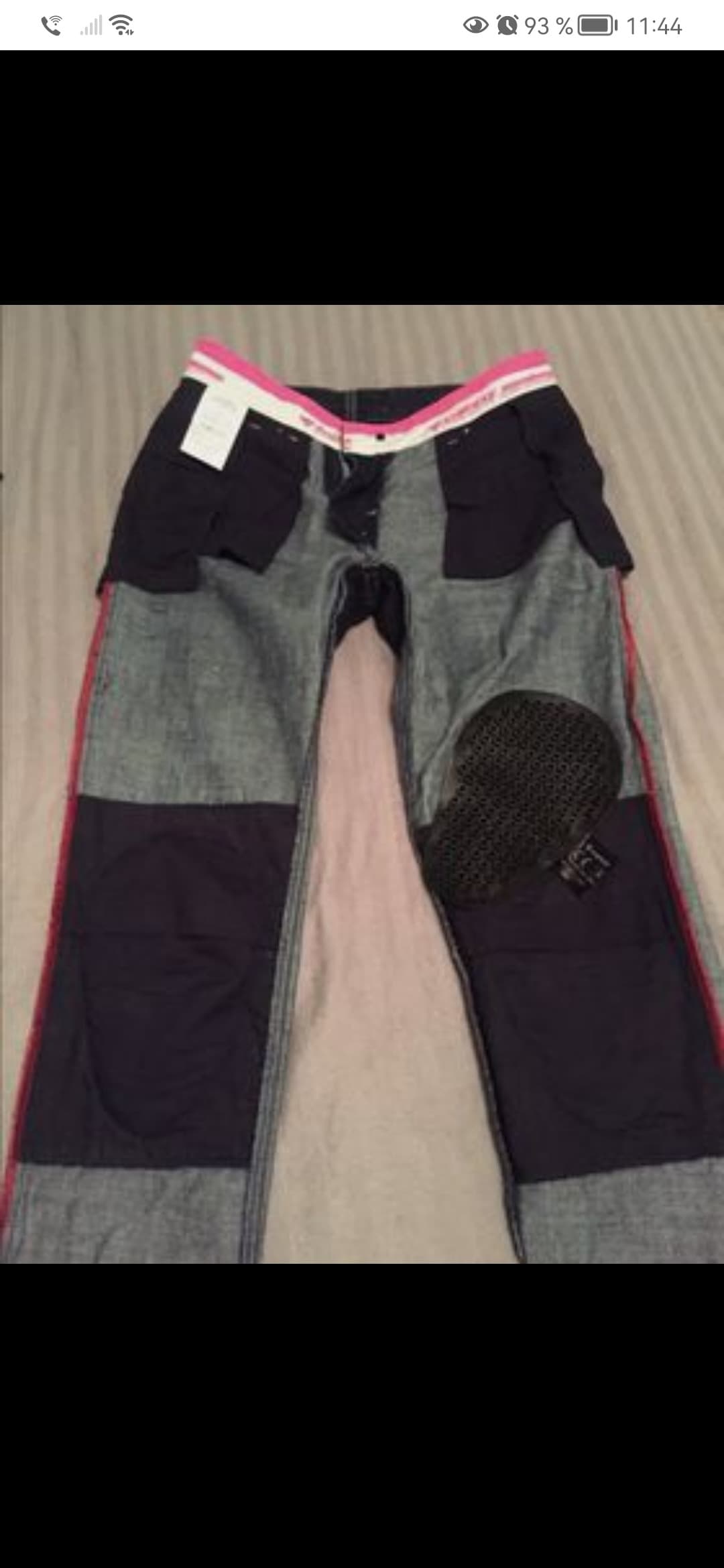 Jean moto Belleville Dainese femme — photo 3/4