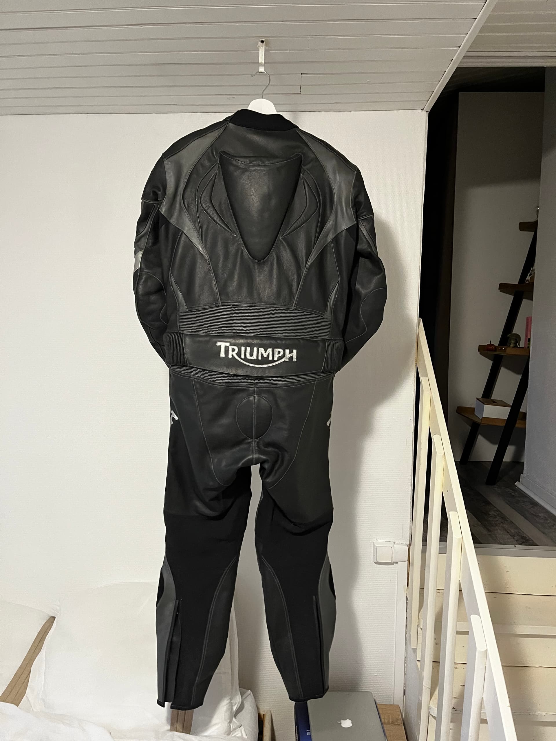 Combinaison cuir divisible Triumph