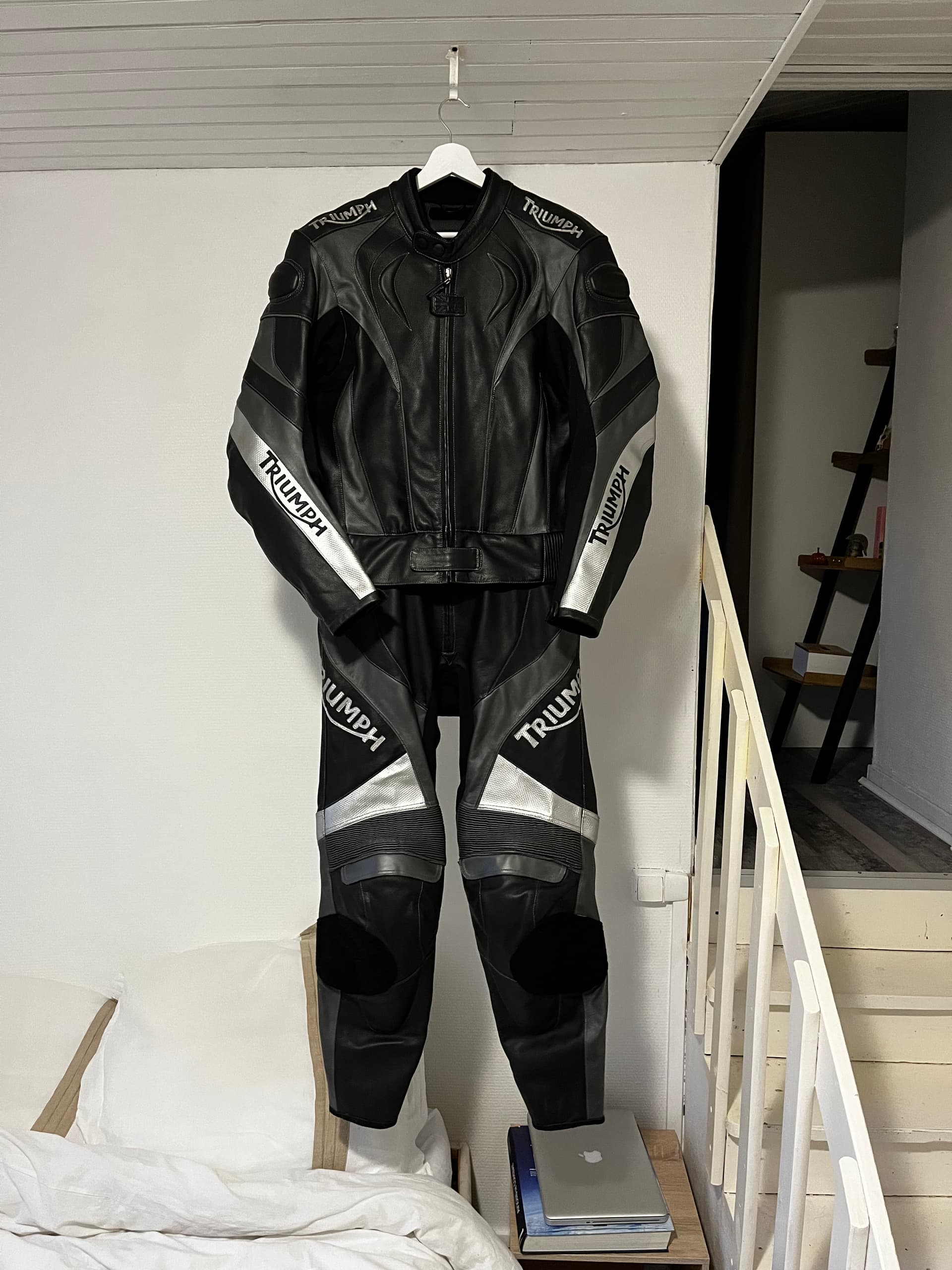 Combinaison cuir divisible Triumph — photo 2/4