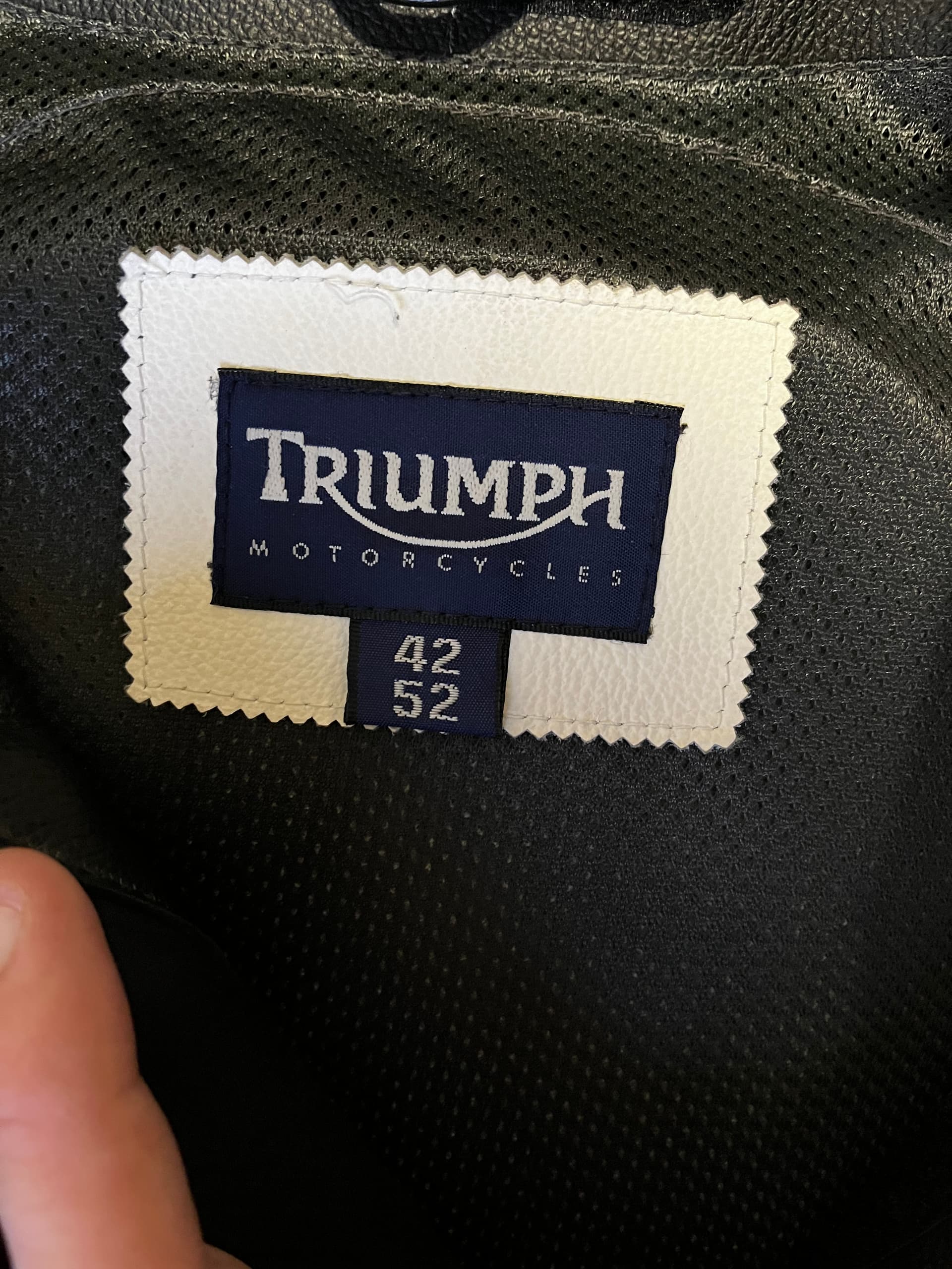 Combinaison cuir divisible Triumph — photo 3/4