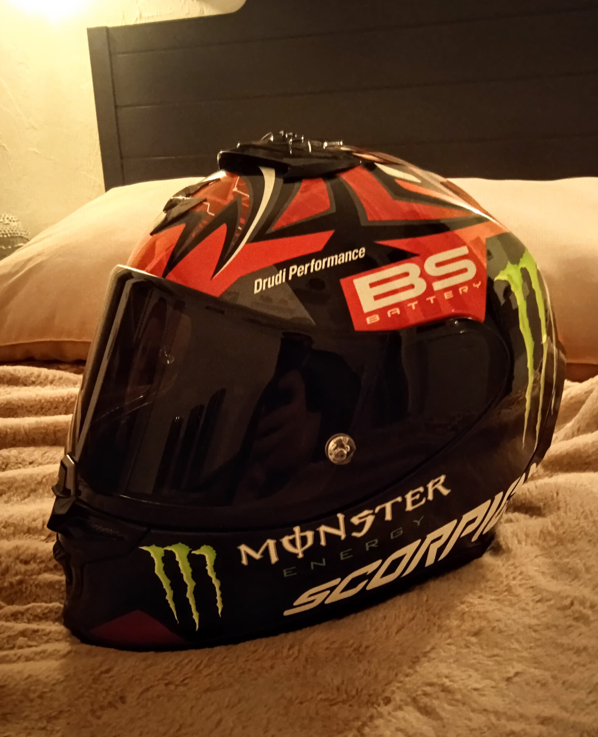 Casque Scorpion Fabio ( Quartararo )
