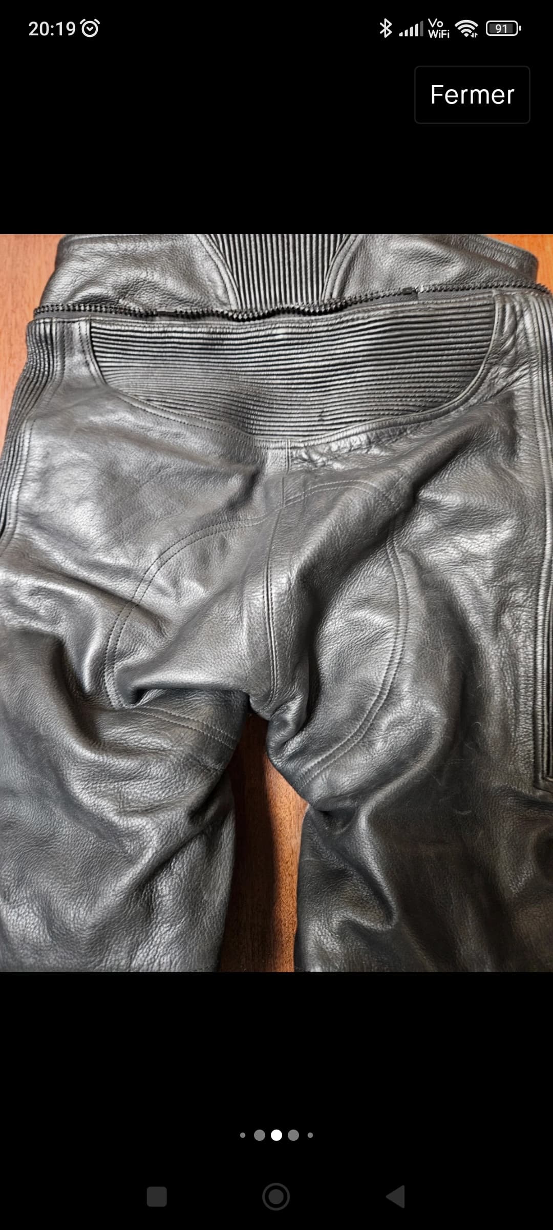 Pantalon cuir femme lookwell — photo 2/5