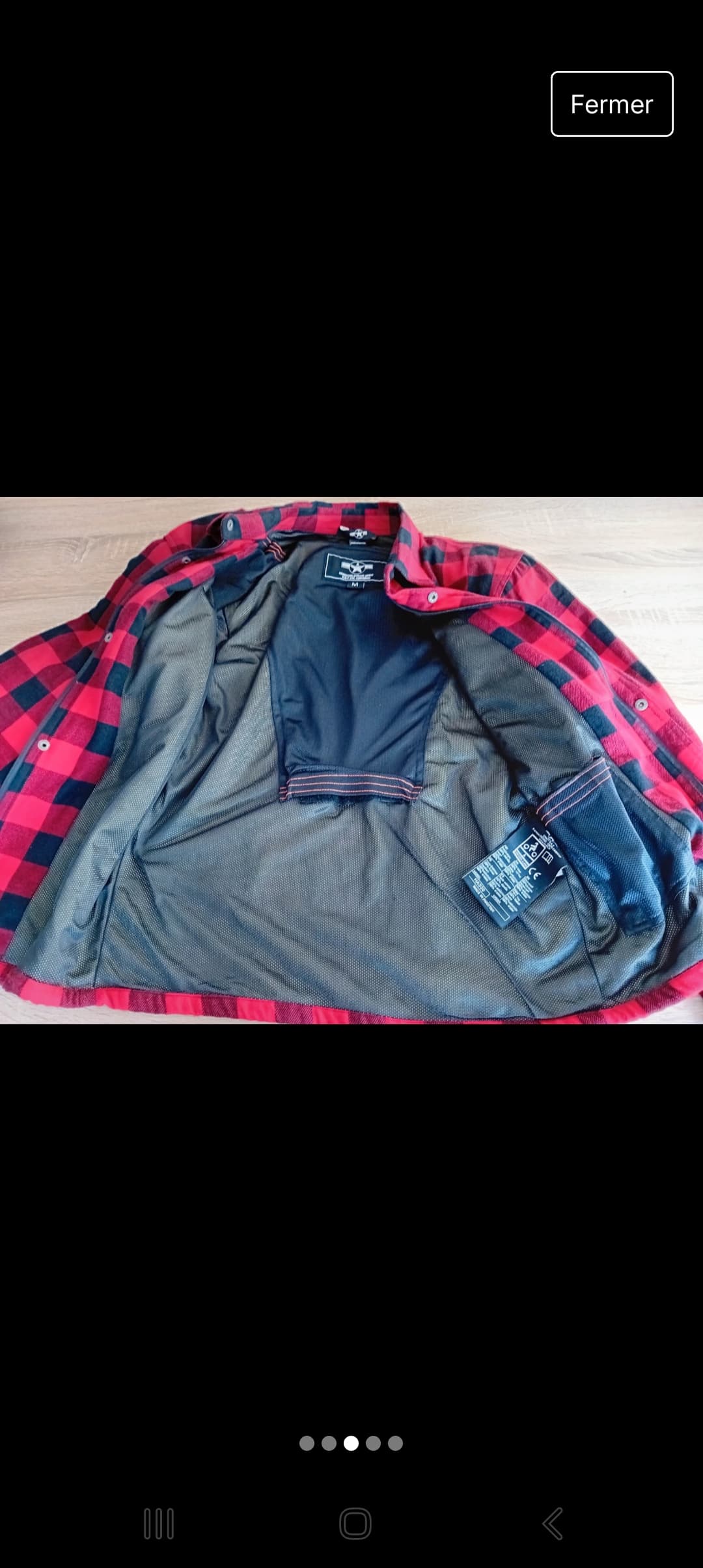 Veste moto été — photo 3/5