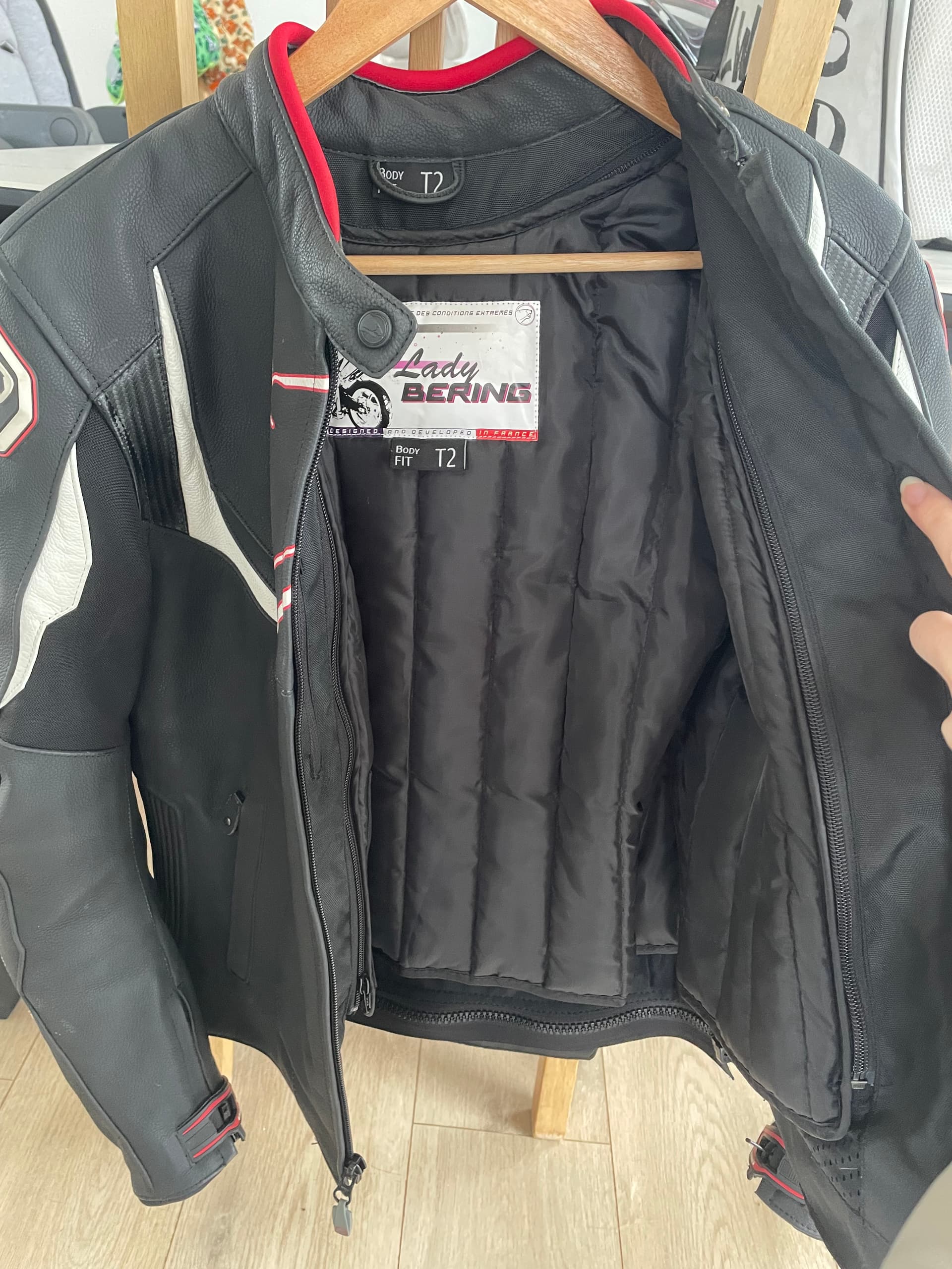 Blouson cuir femme — photo 3/4