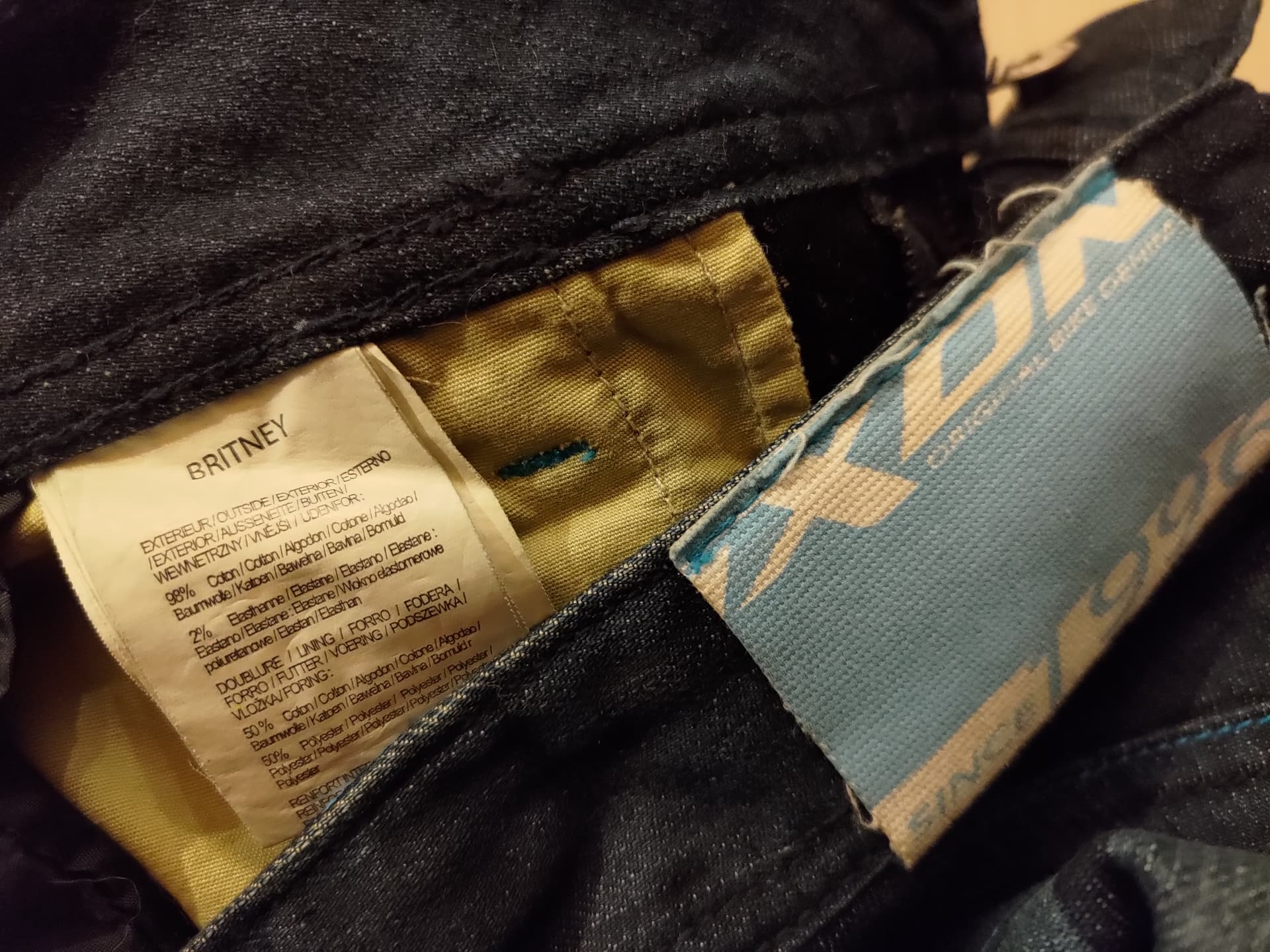 Pantalon moto femme Ixon Jeans-Kevlar — photo 3/3
