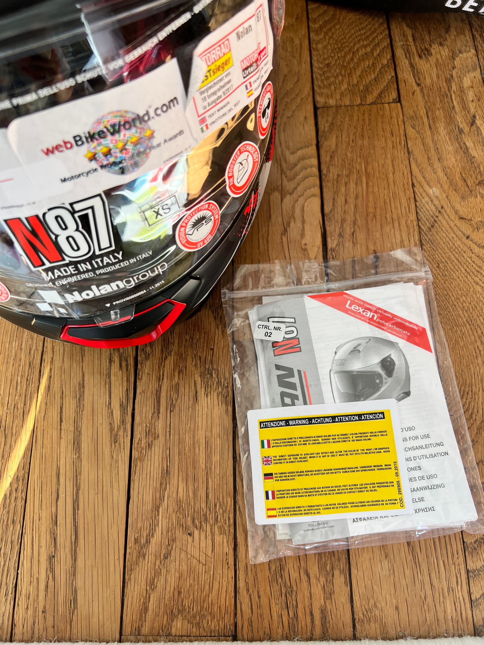 Casque de moto NOLAN — photo 5/5