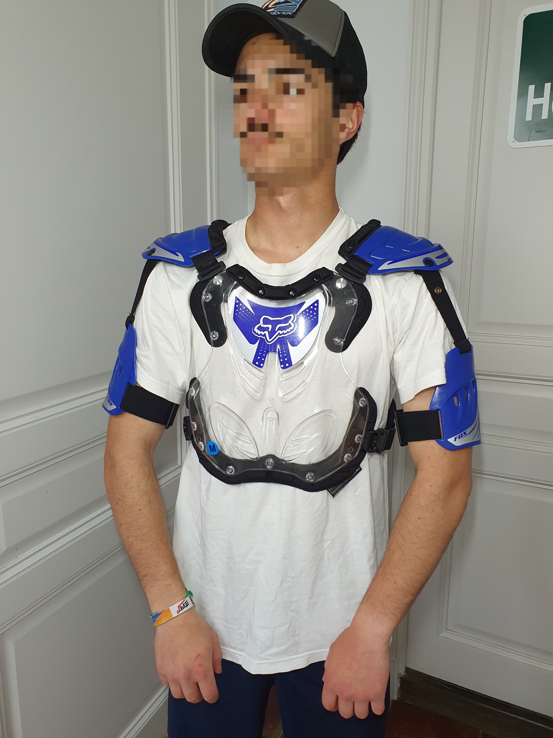 Maillot et plastron de moto cross taille S — photo 4/5