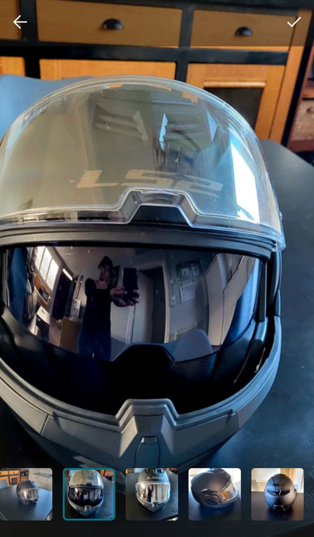 Casque modulable XS LS2 — photo 2/4