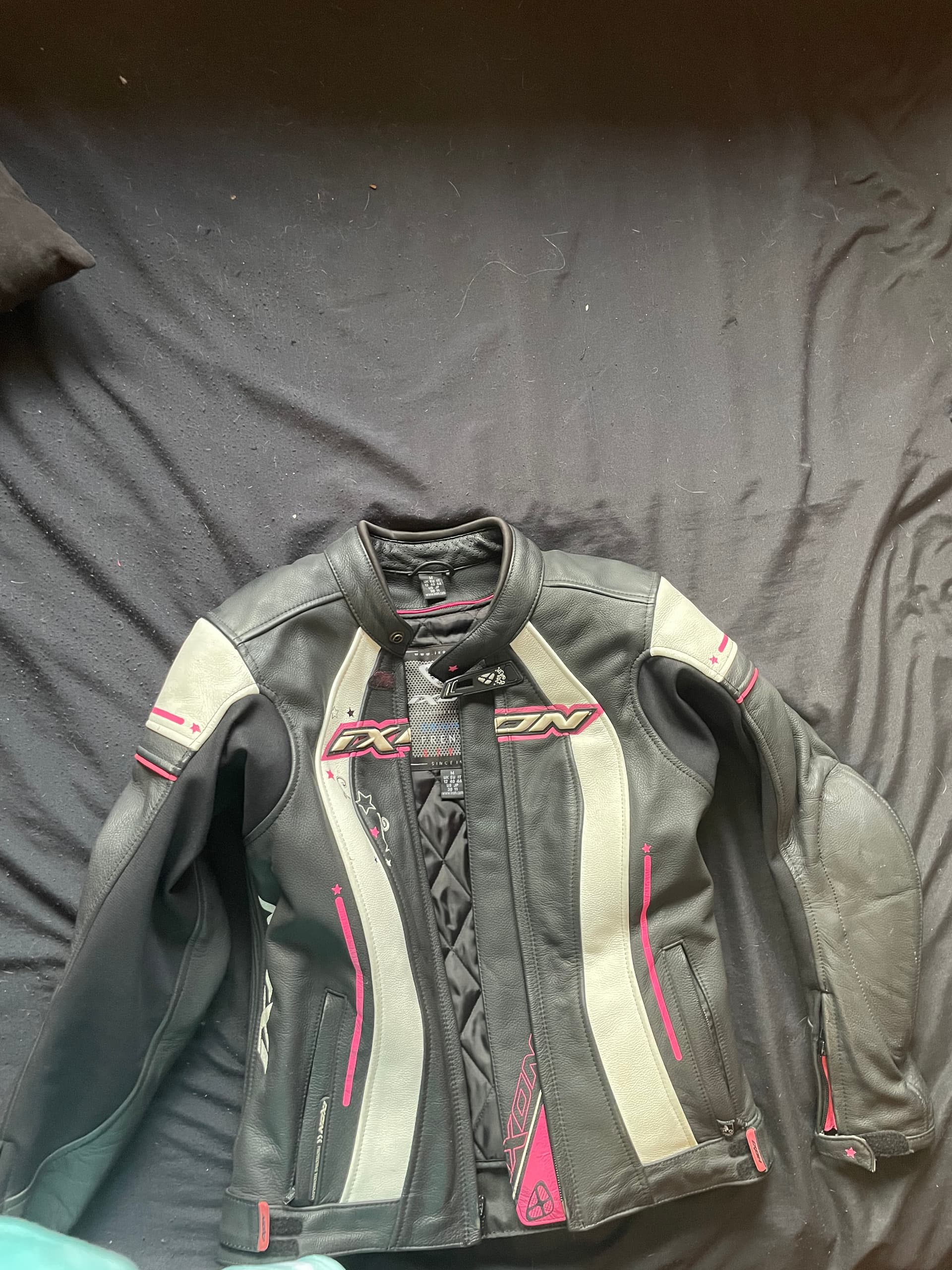 Blouson cuir femme Ixon
