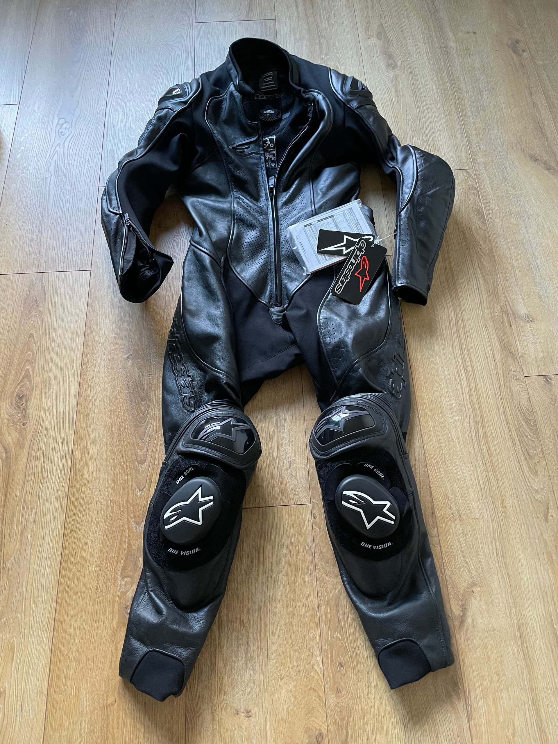 Combinaison Alpinestars GP Plus v3 Graphite — photo 2/4