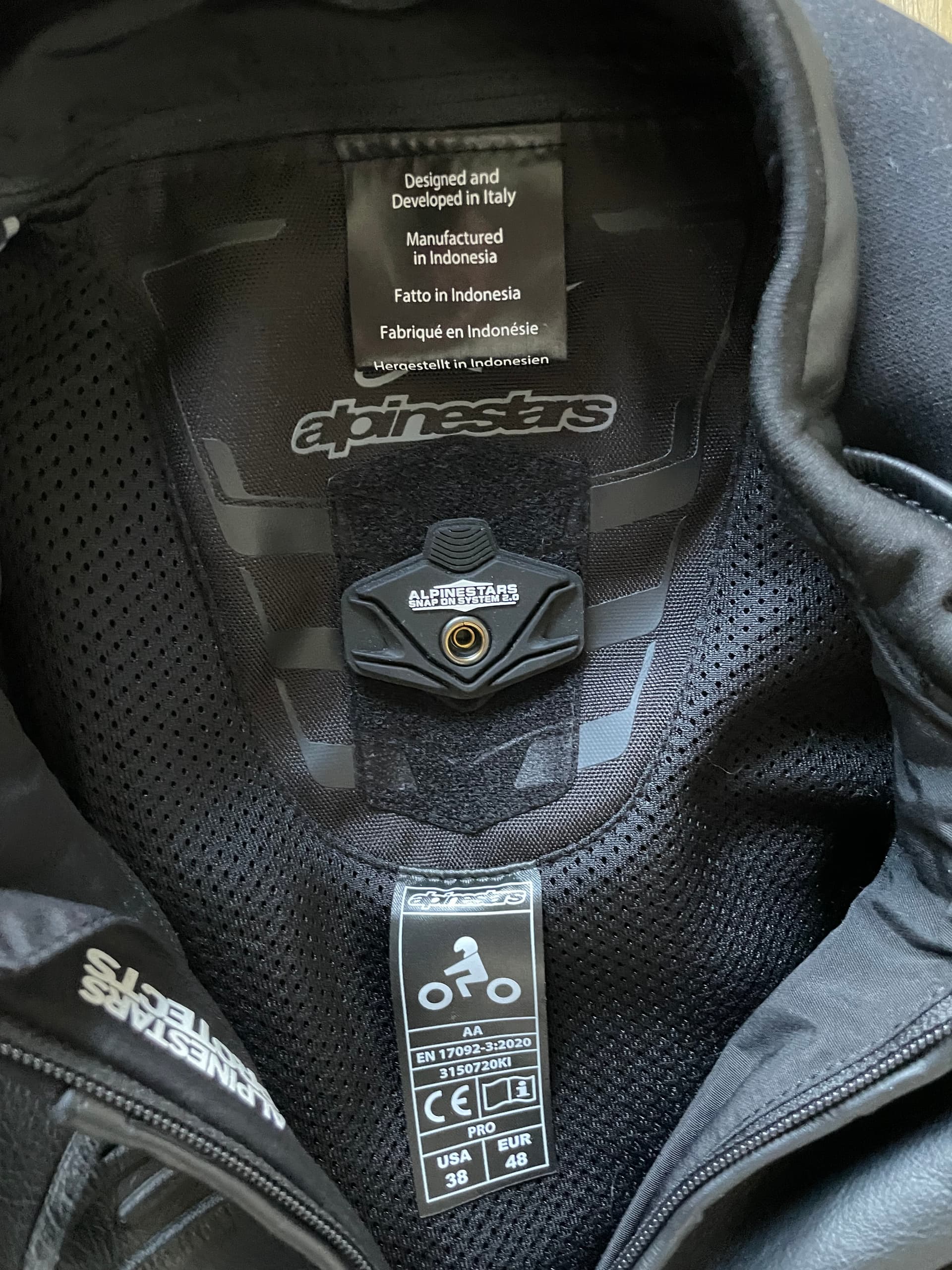 Combinaison Alpinestars GP Plus v3 Graphite — photo 4/4