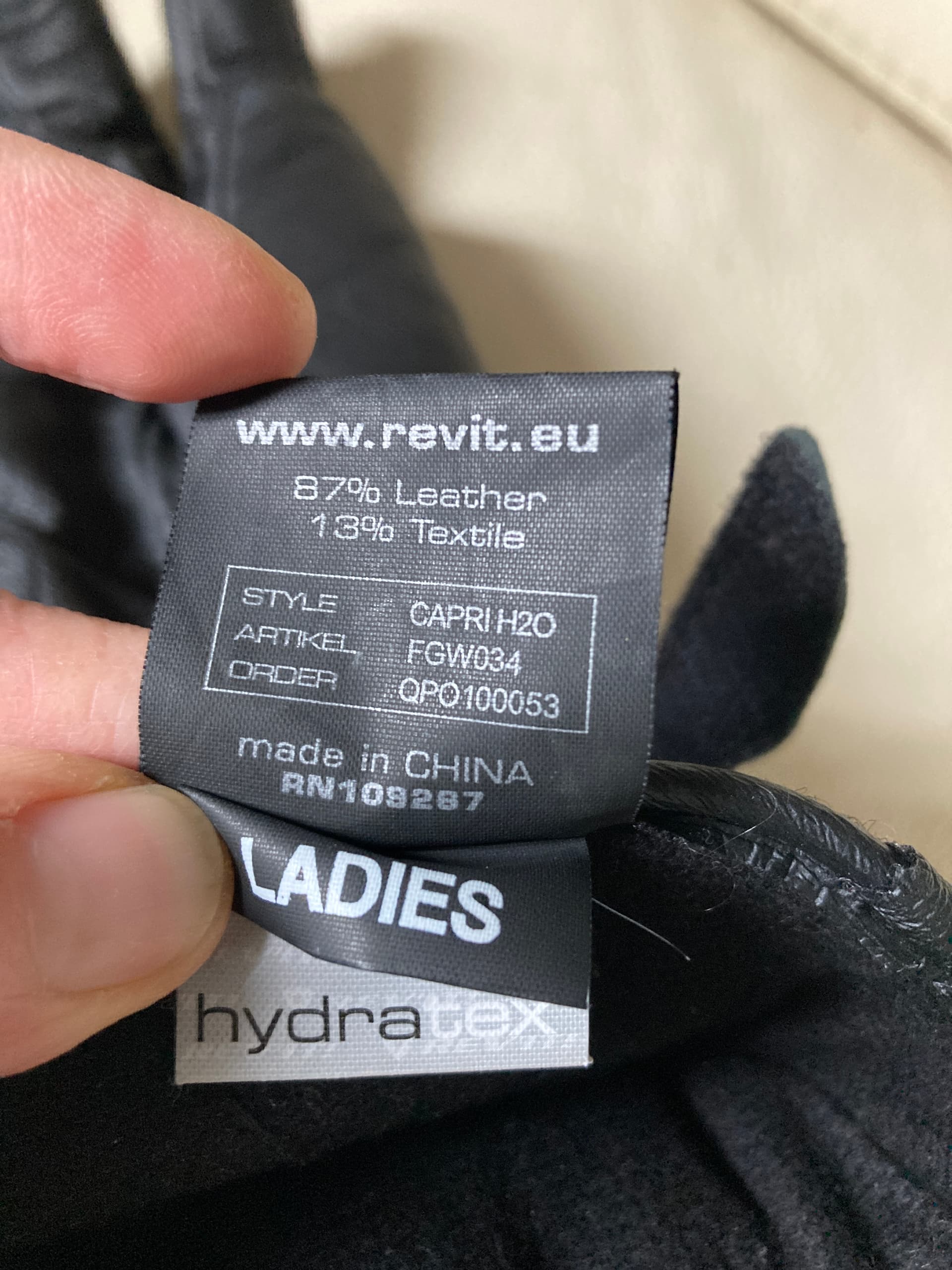 Gants hiver Revit ladies L — photo 4/5