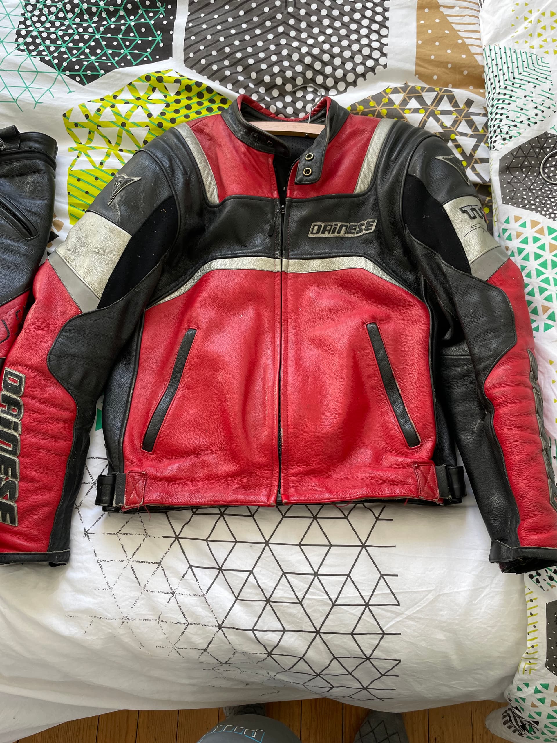 Combinaison 2 pièces Dainese cuir — photo 3/5