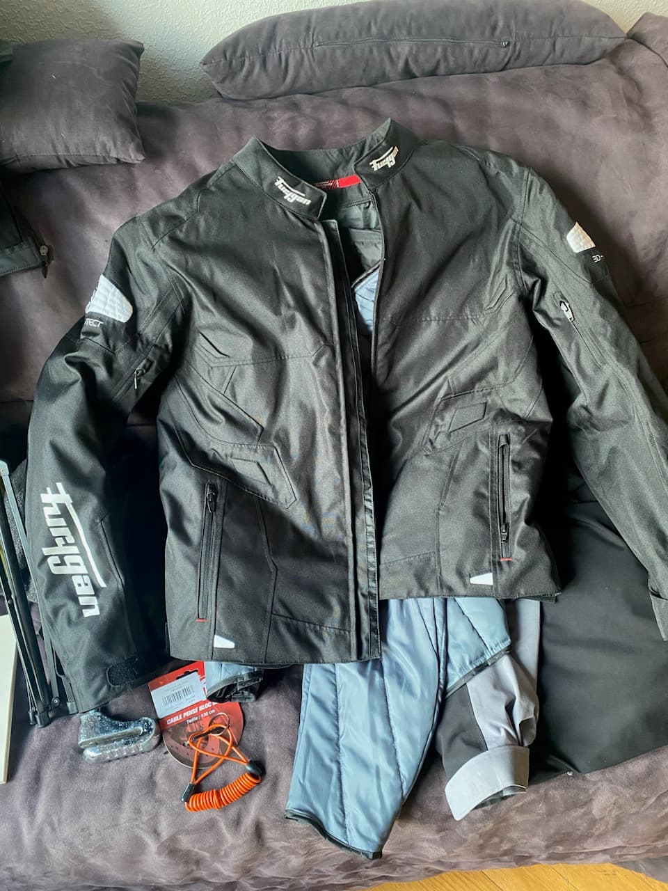 Veste moto neuve furygan — photo 2/3