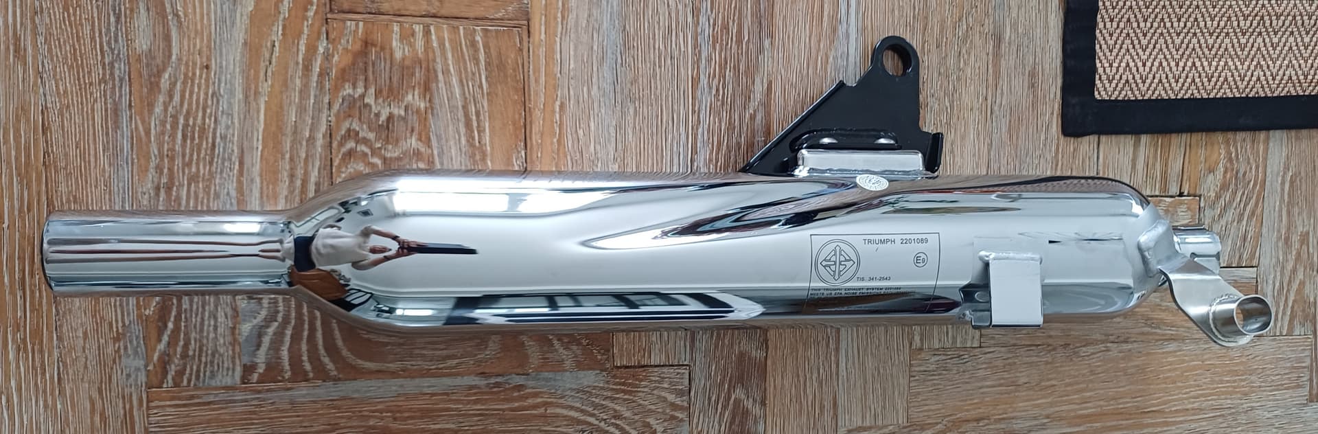 Échappement bonneville T120 de 2016 — photo 3/4