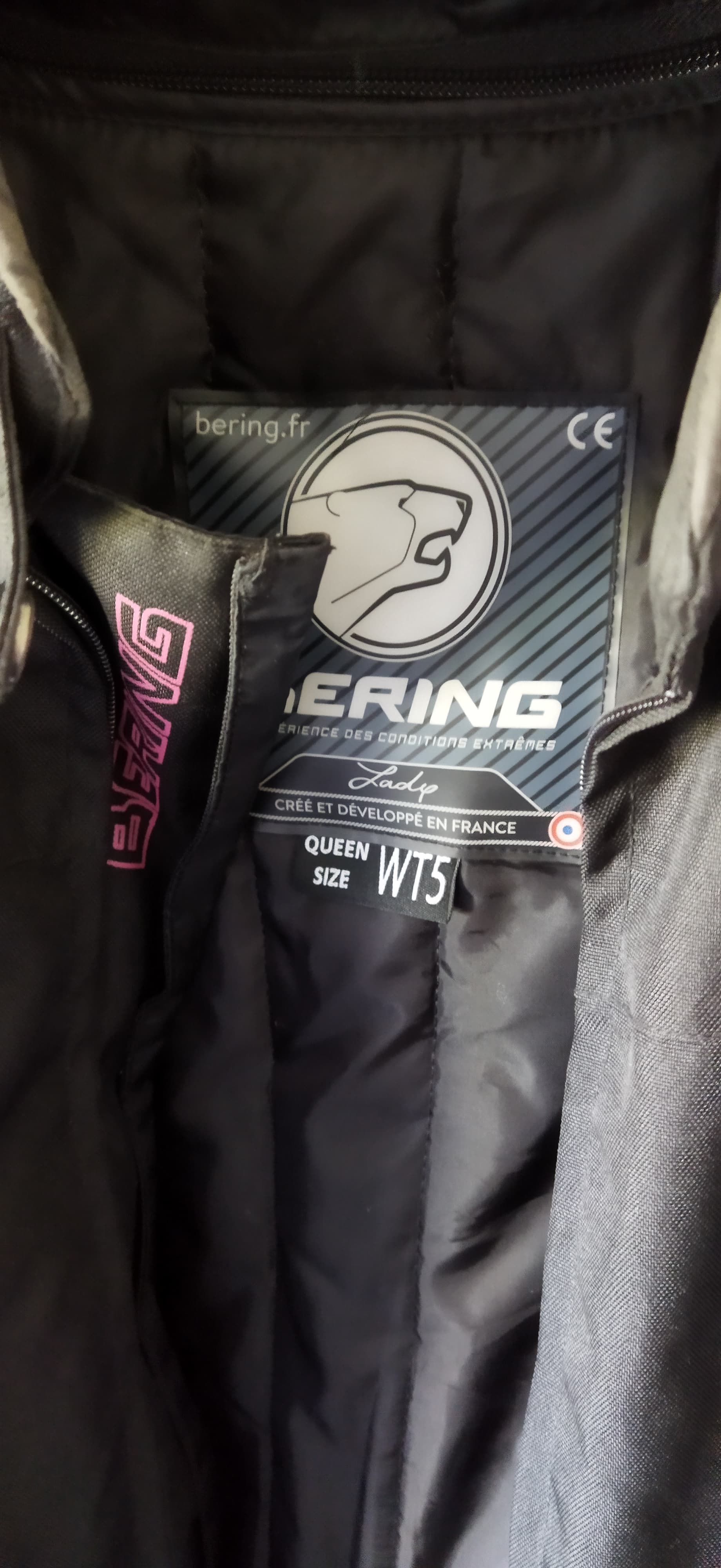 Veste moto femme excellent état Béring — photo 3/3