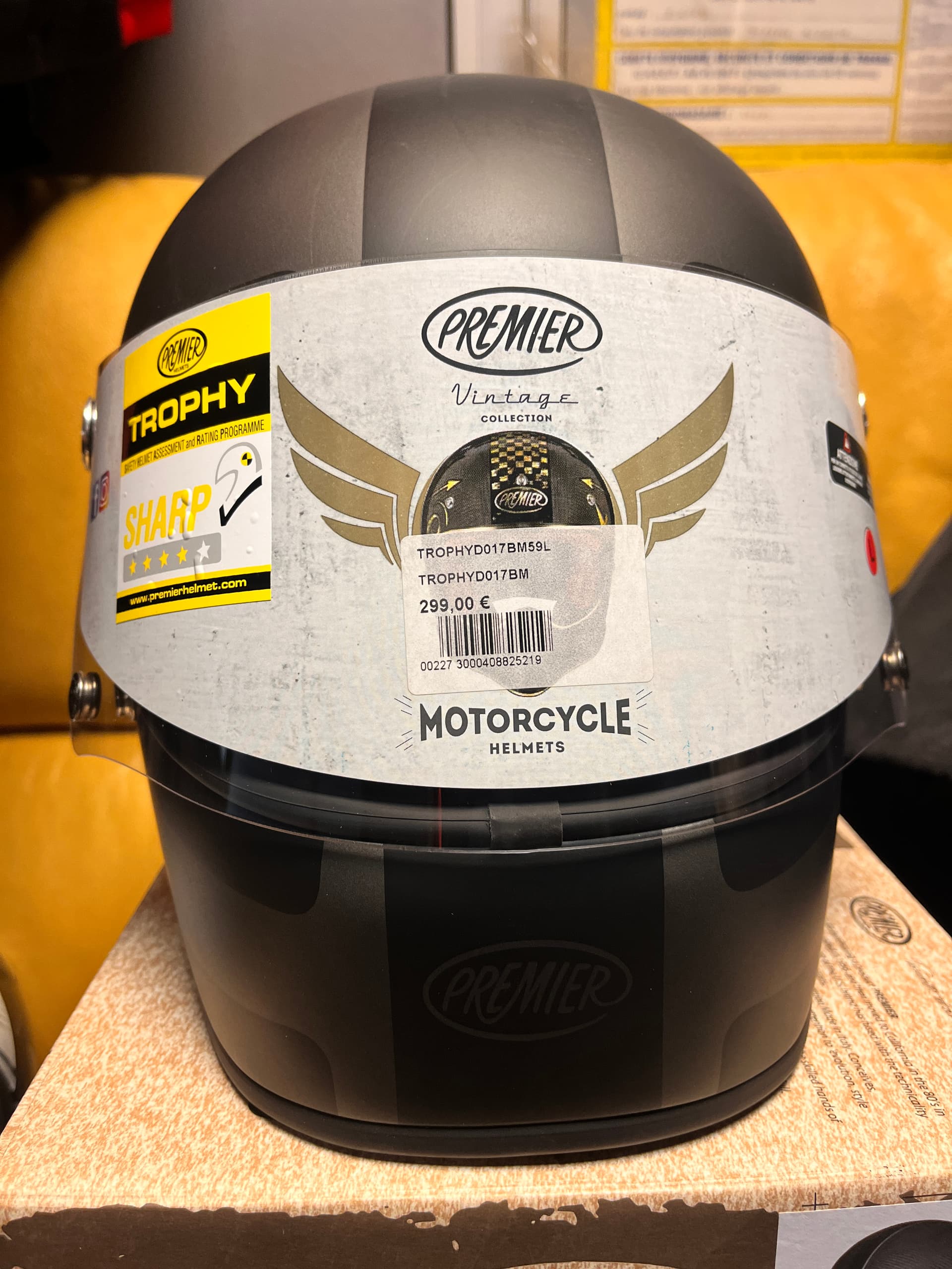 Casque vintage premier