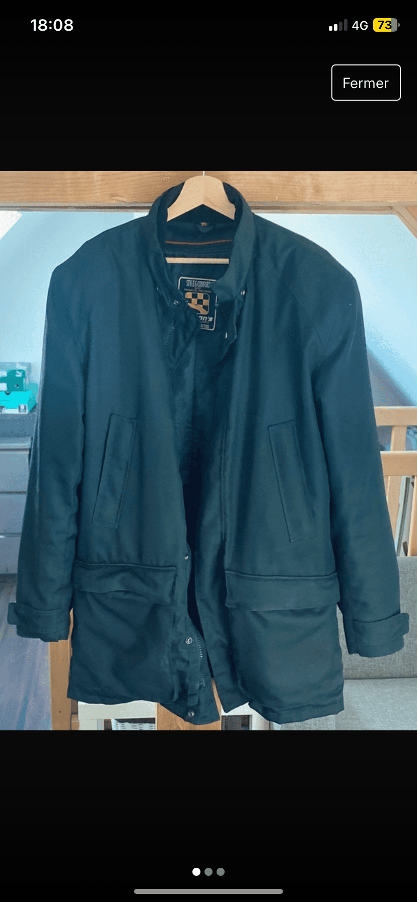 Veste 3/4 Helston hiver