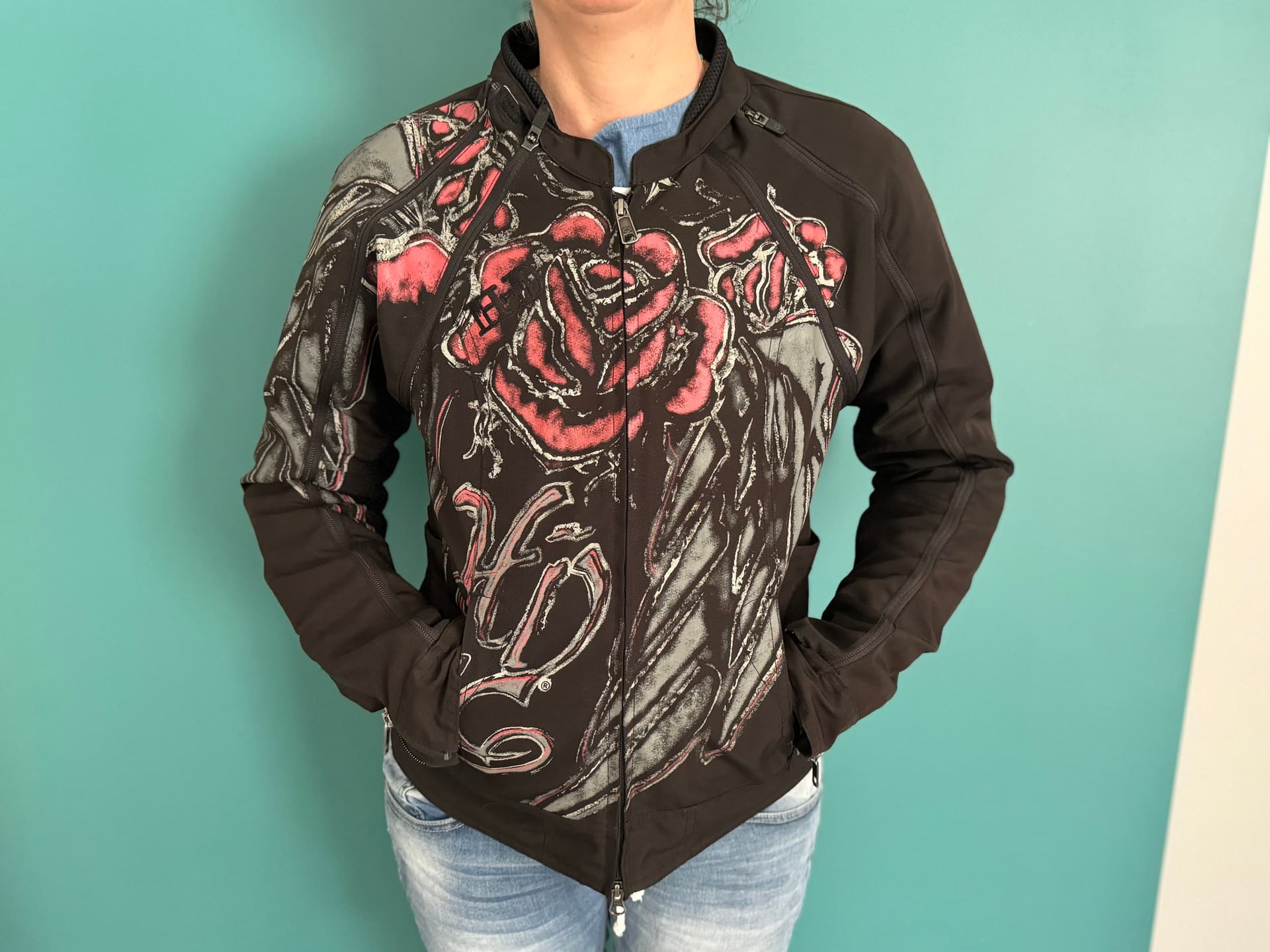 Blouson moto femme Harley Davidson