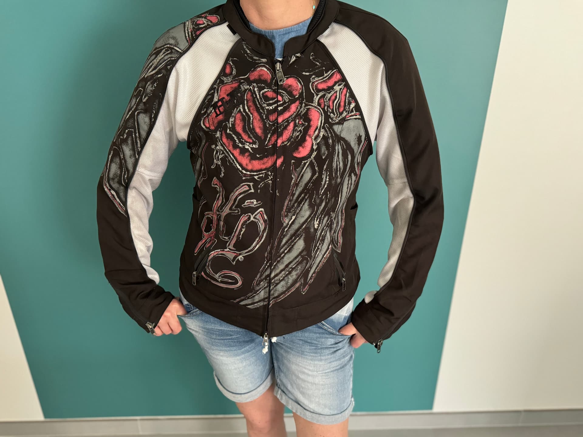 Blouson moto femme Harley Davidson — photo 3/4