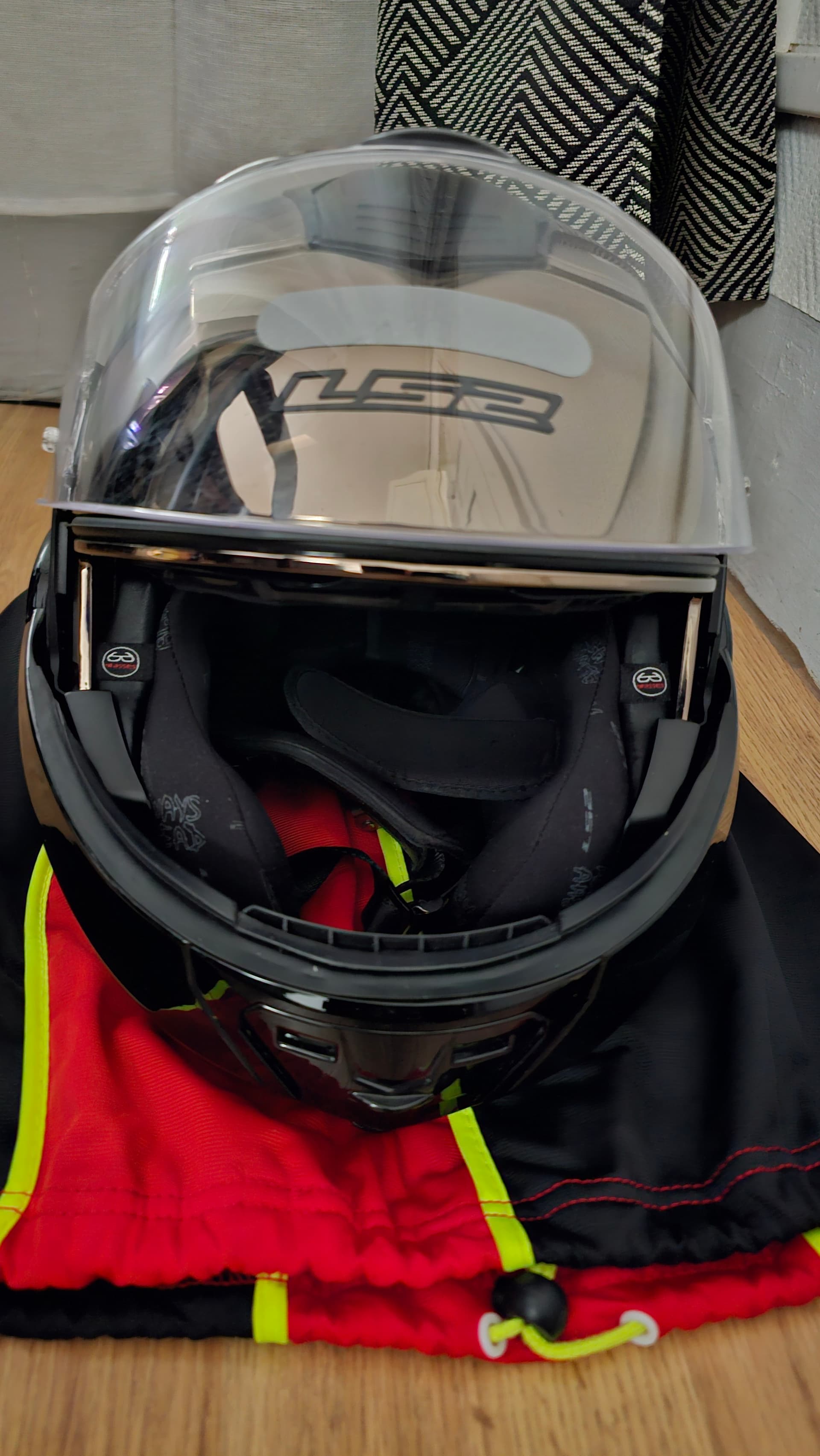 Casque modulable chromé — photo 3/4