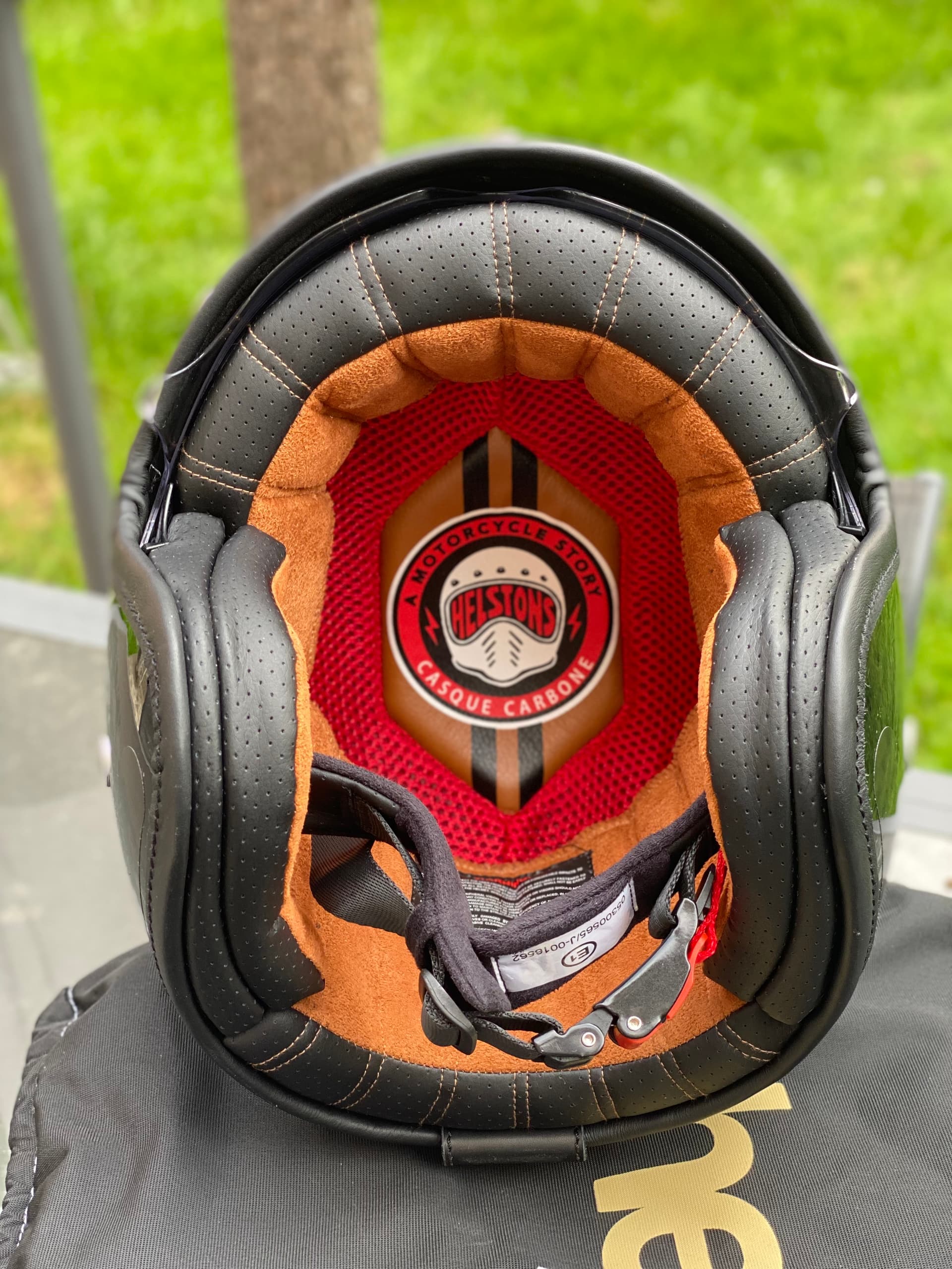Casque Jet Helstons Brave Noir S — photo 4/4
