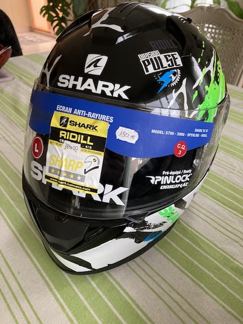 Casque Shark ridill neuf type Drift R taille L