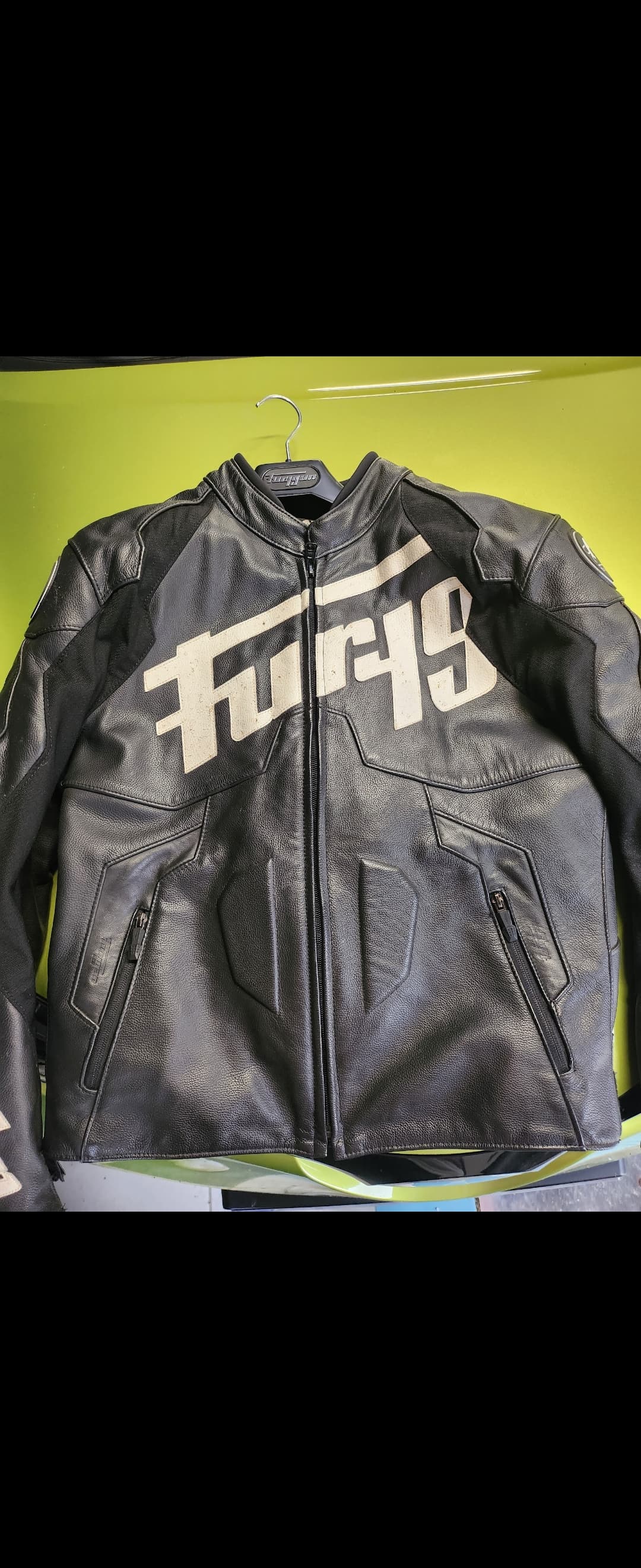 Manteau cuir furygan