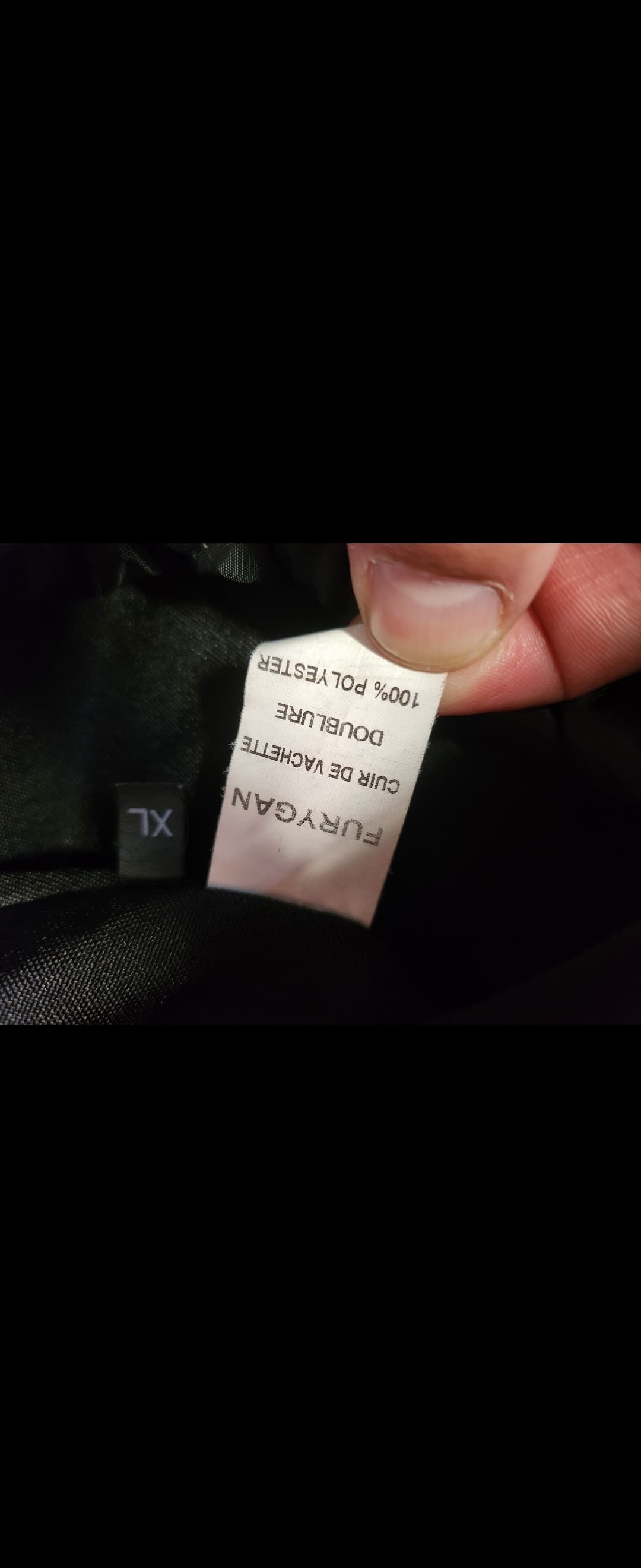 Manteau cuir furygan — photo 3/5