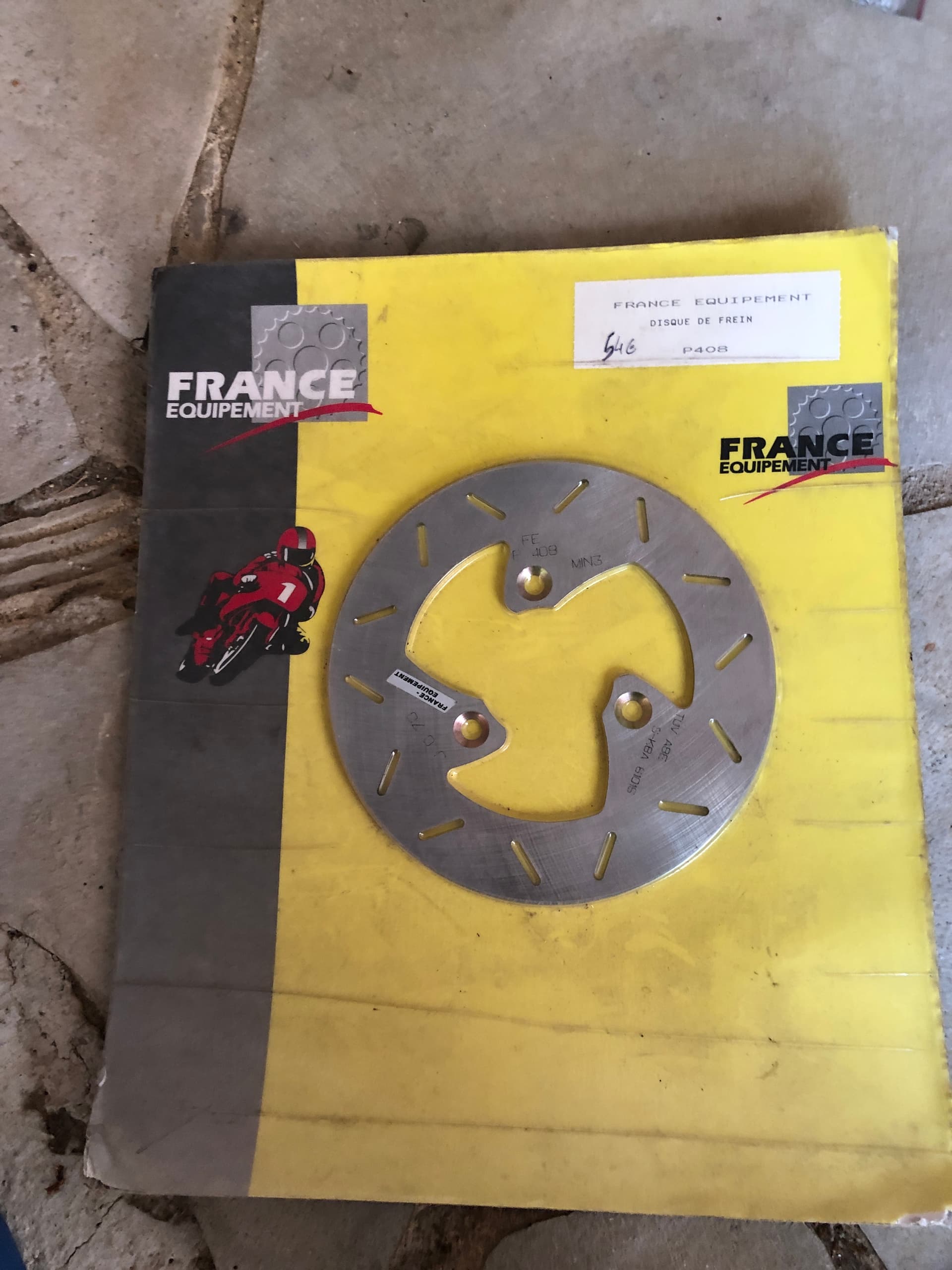 Disque frein France équipement — photo 1/1