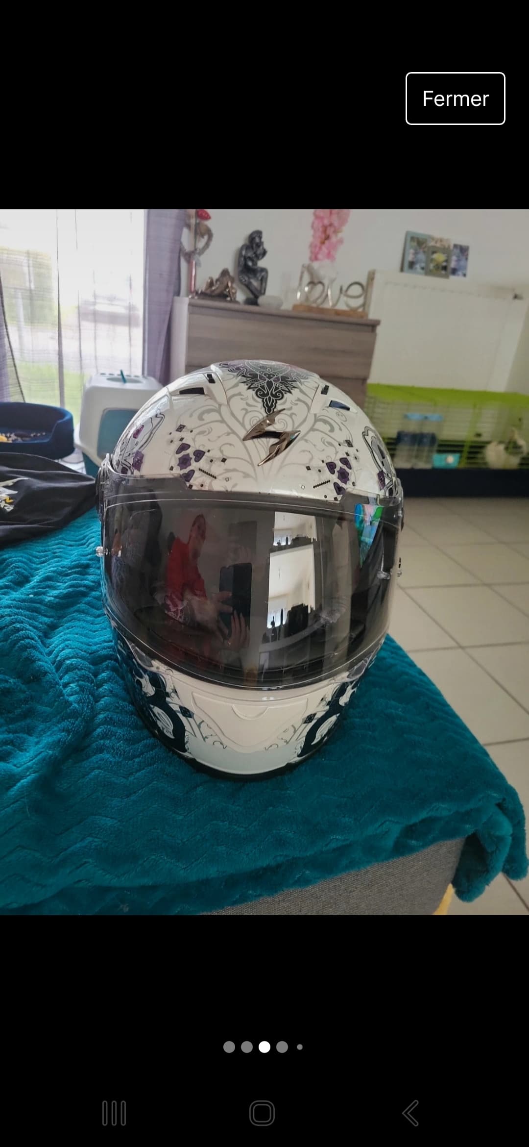 Casque de moto femme — photo 3/6