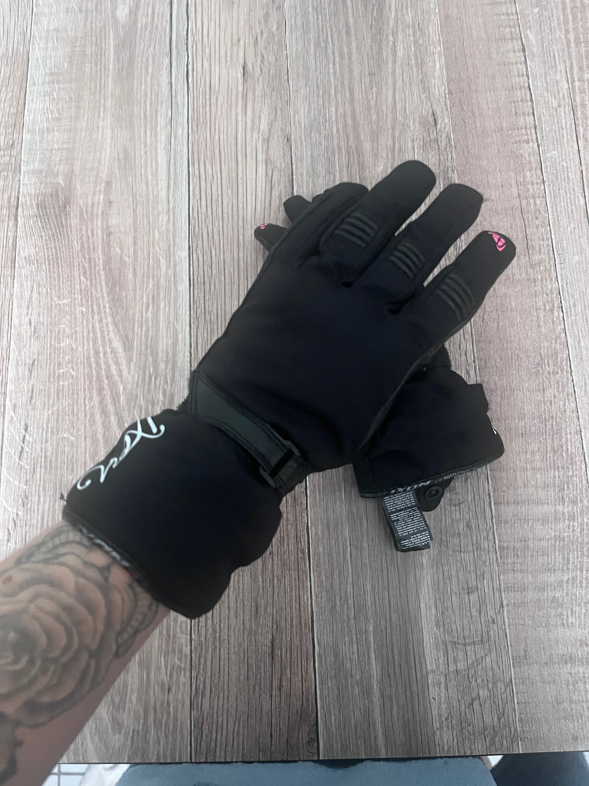 Gants moto femme