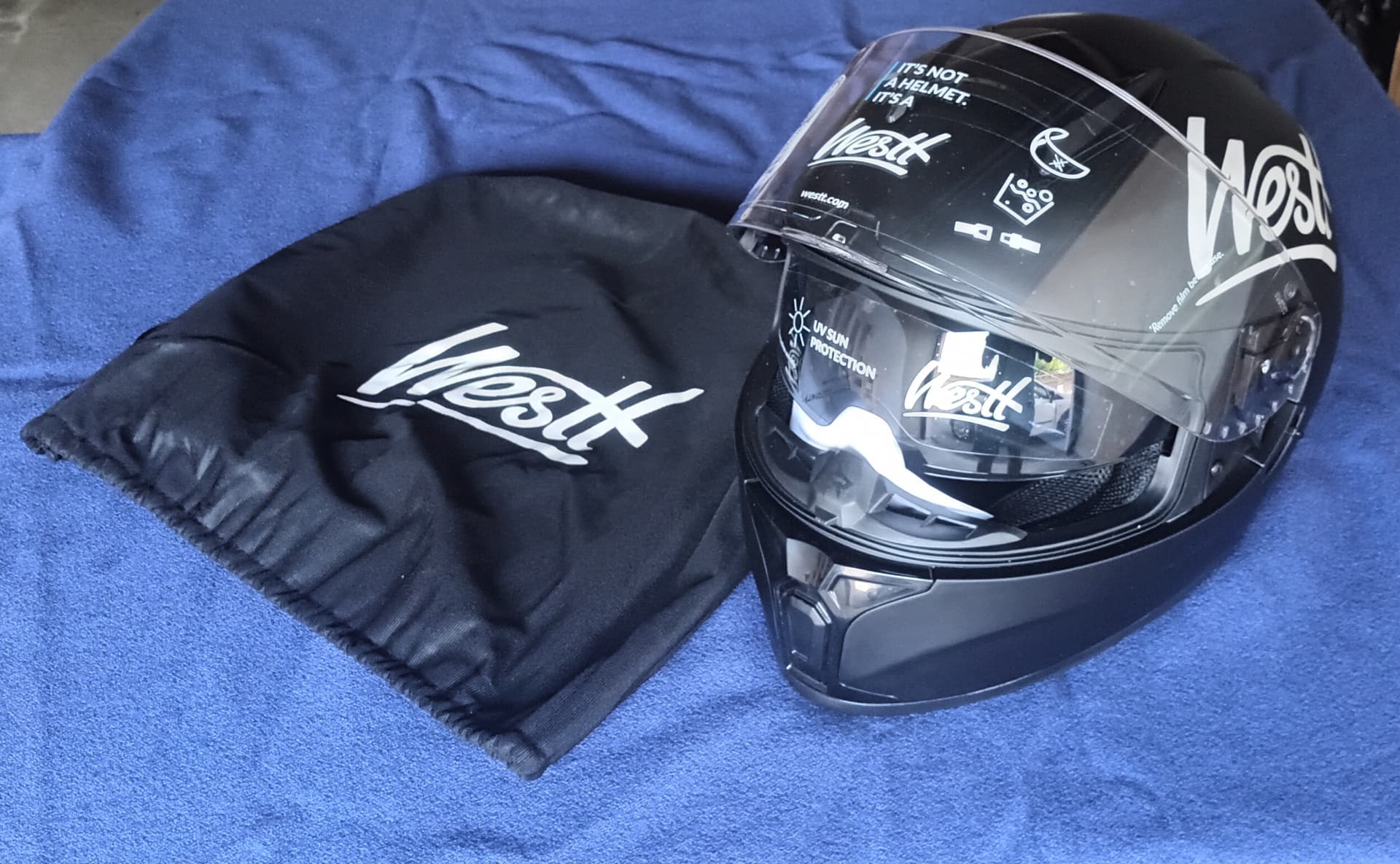 Casque moto westt
