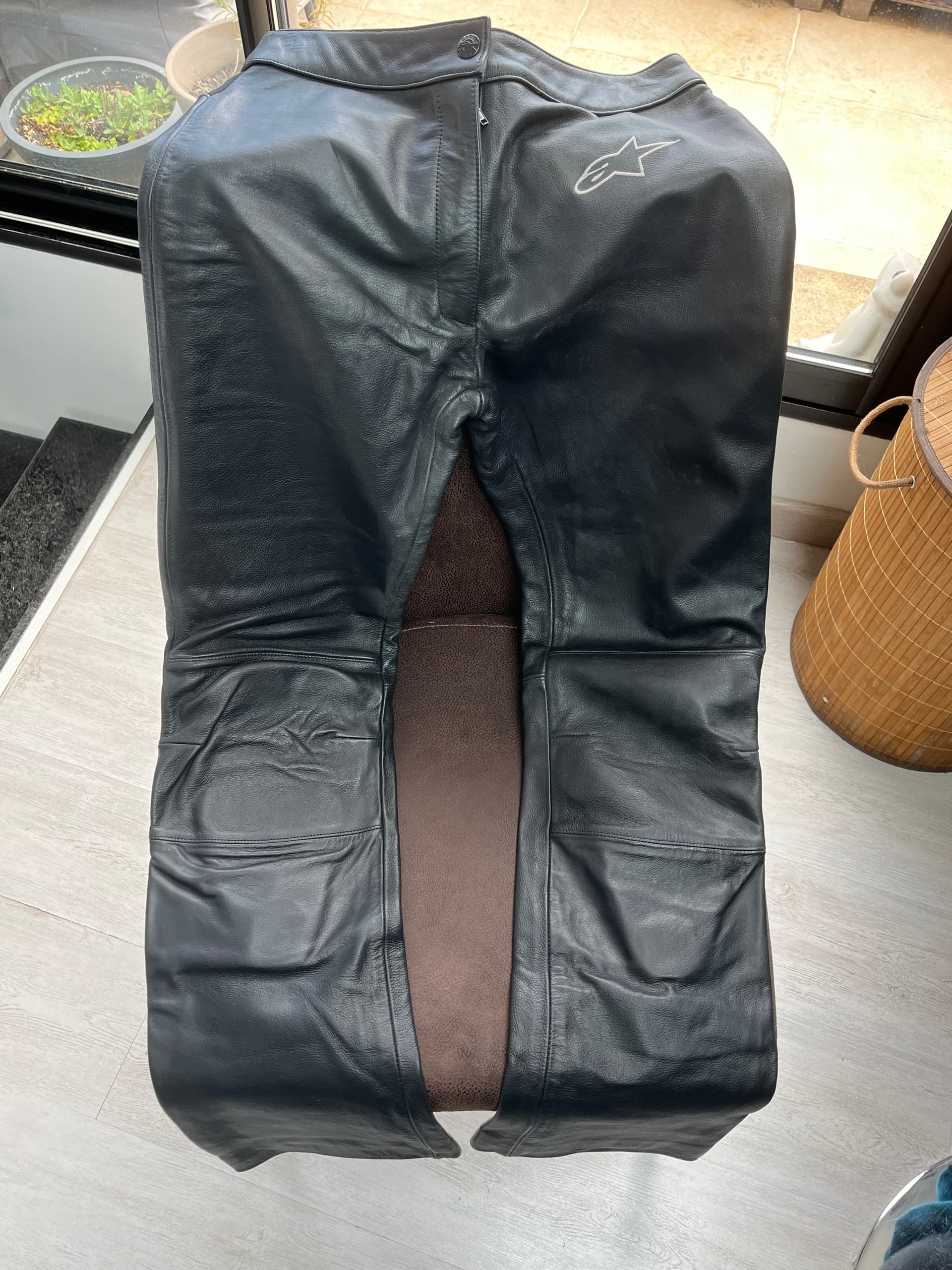 Pantalon cuir femme ALPINESTARS noir — photo 2/2