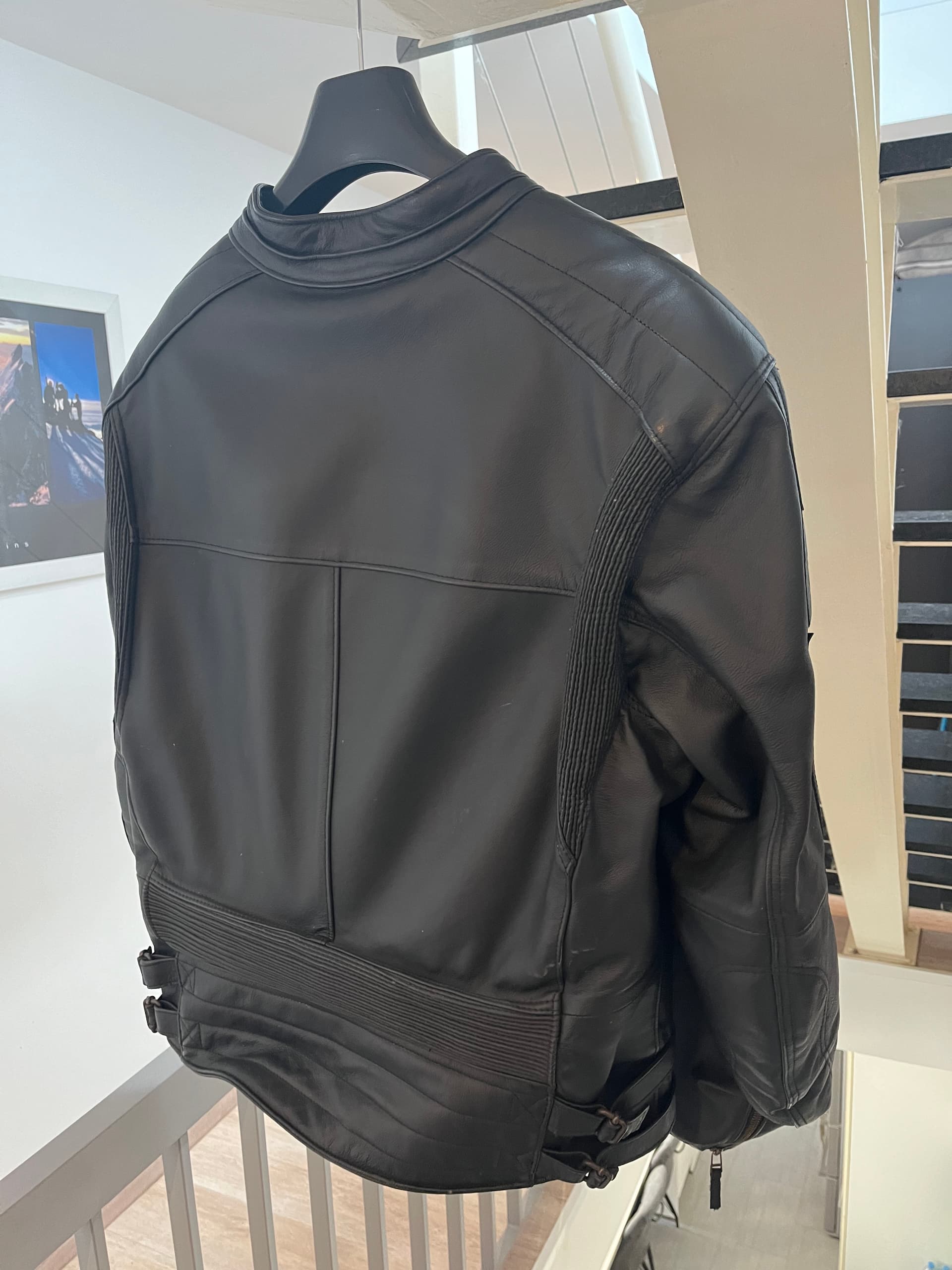 Blouson moto cuir Furygan Homme Noir — photo 2/4