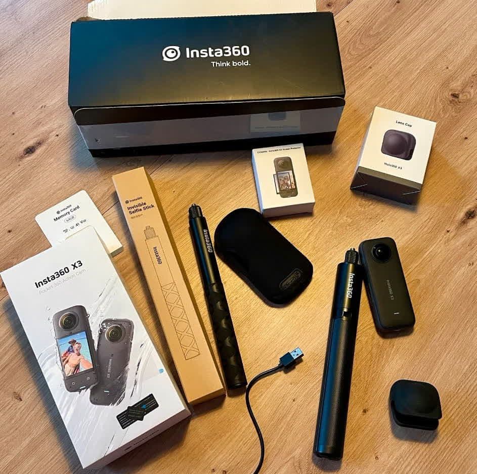 Insta360 x3 & accessoires — photo 2/4