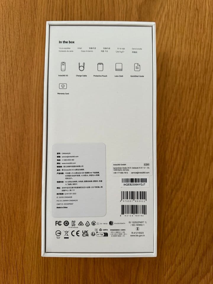 Insta360 x3 & accessoires — photo 4/4