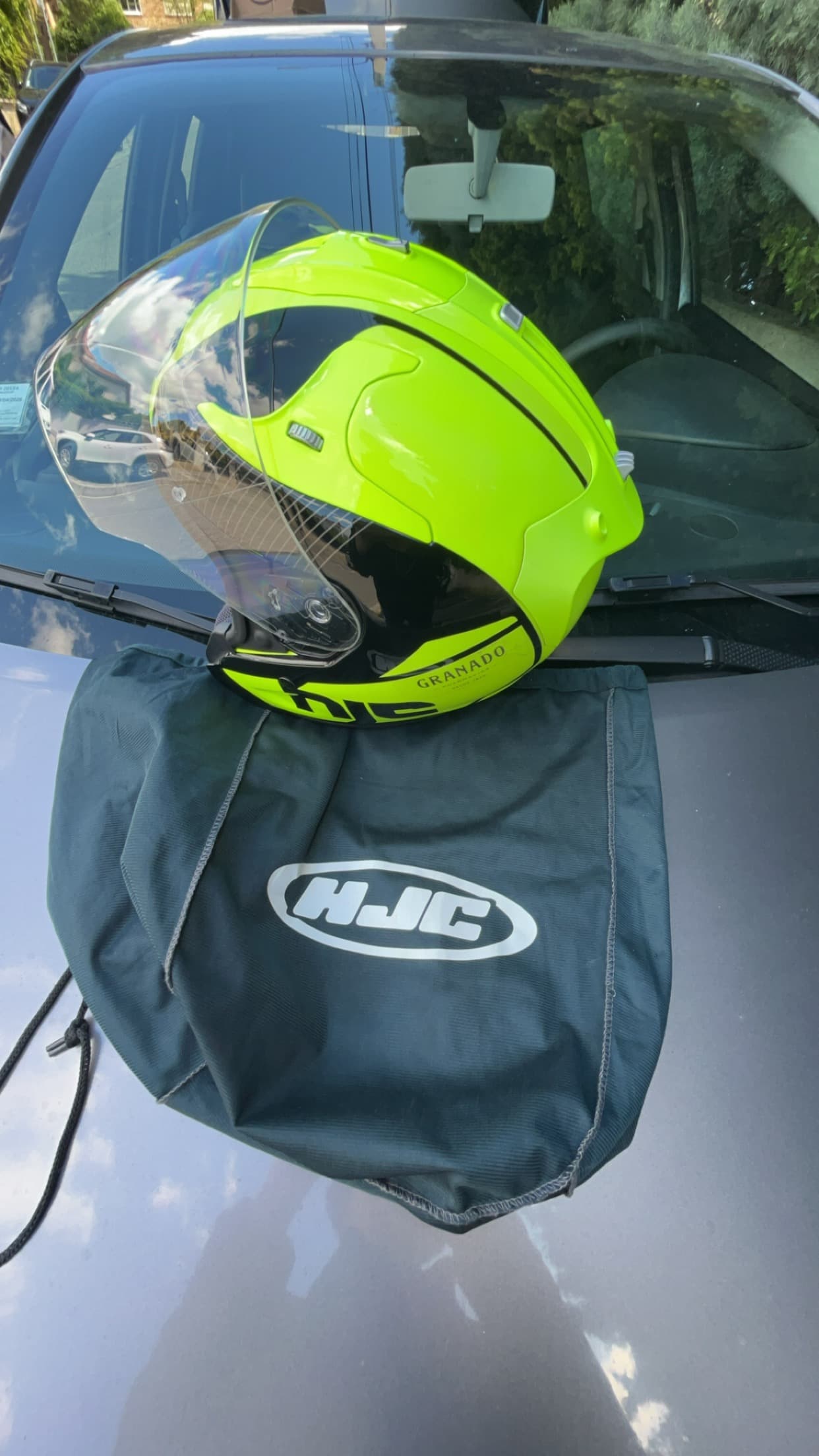 Casque hjc jet — photo 2/2
