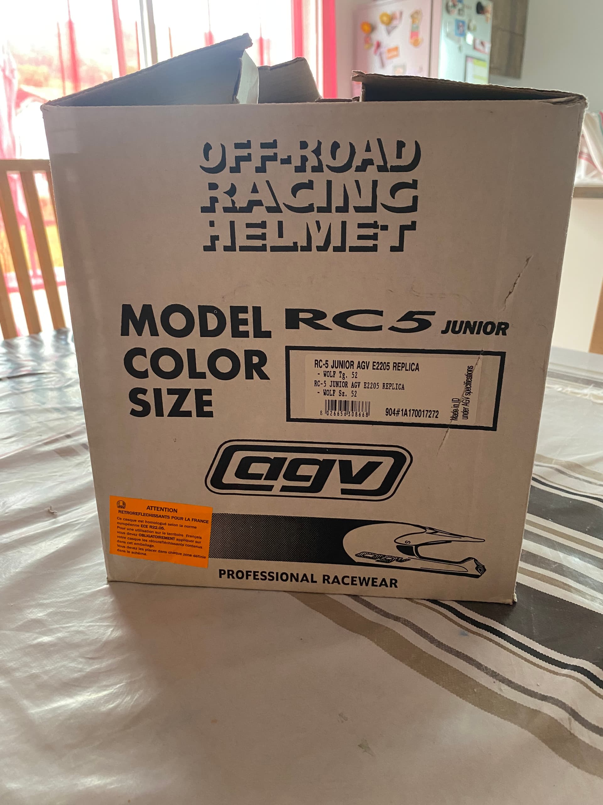 Casque AGV enfant taille 52 — photo 4/4